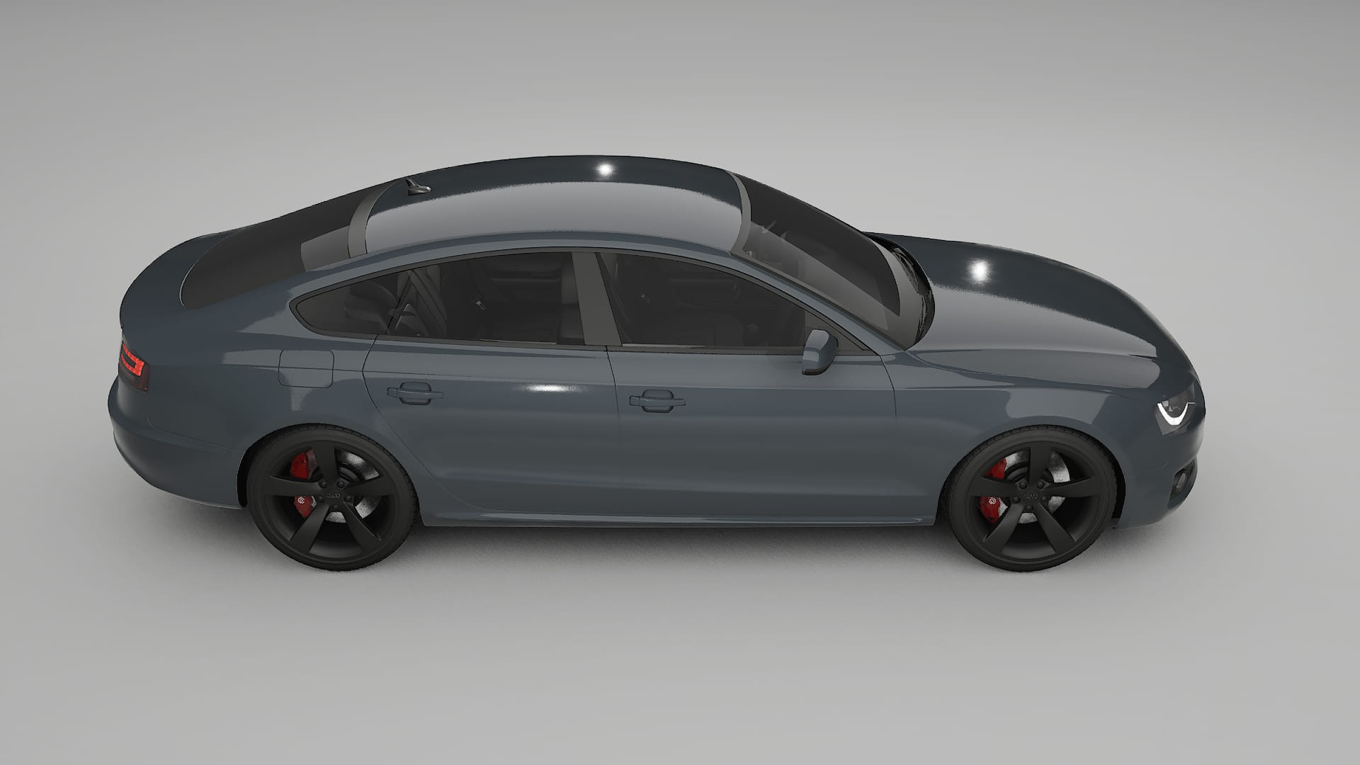 Audi A5 8T Sportback prefacelift pre LCI TPU Lakbeschermingsfolie | GRANITE Kleurveranderende PPF – Volledig Voorgesneden Kit