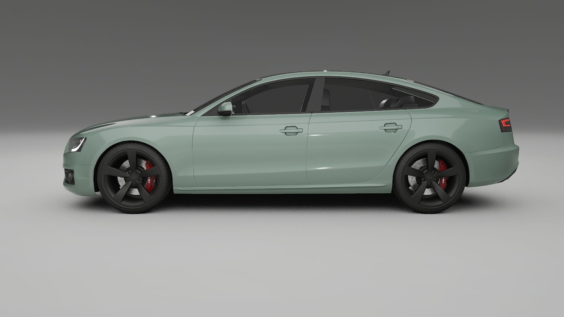 Audi A5 8T Sportback prefacelift pre LCI TPU Lakbeschermingsfolie | CINDER Kleurveranderende PPF – Volledig Voorgesneden Kit