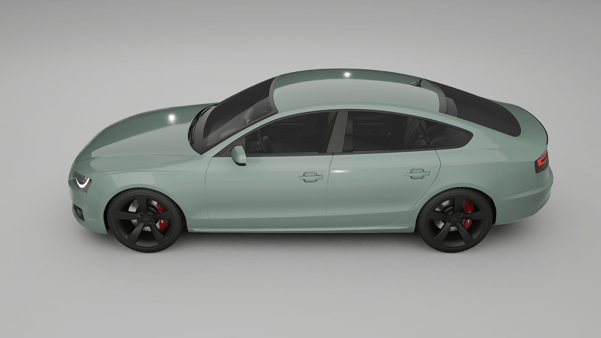 Audi A5 8T Sportback prefacelift pre LCI TPU Lakbeschermingsfolie | CINDER Kleurveranderende PPF – Volledig Voorgesneden Kit