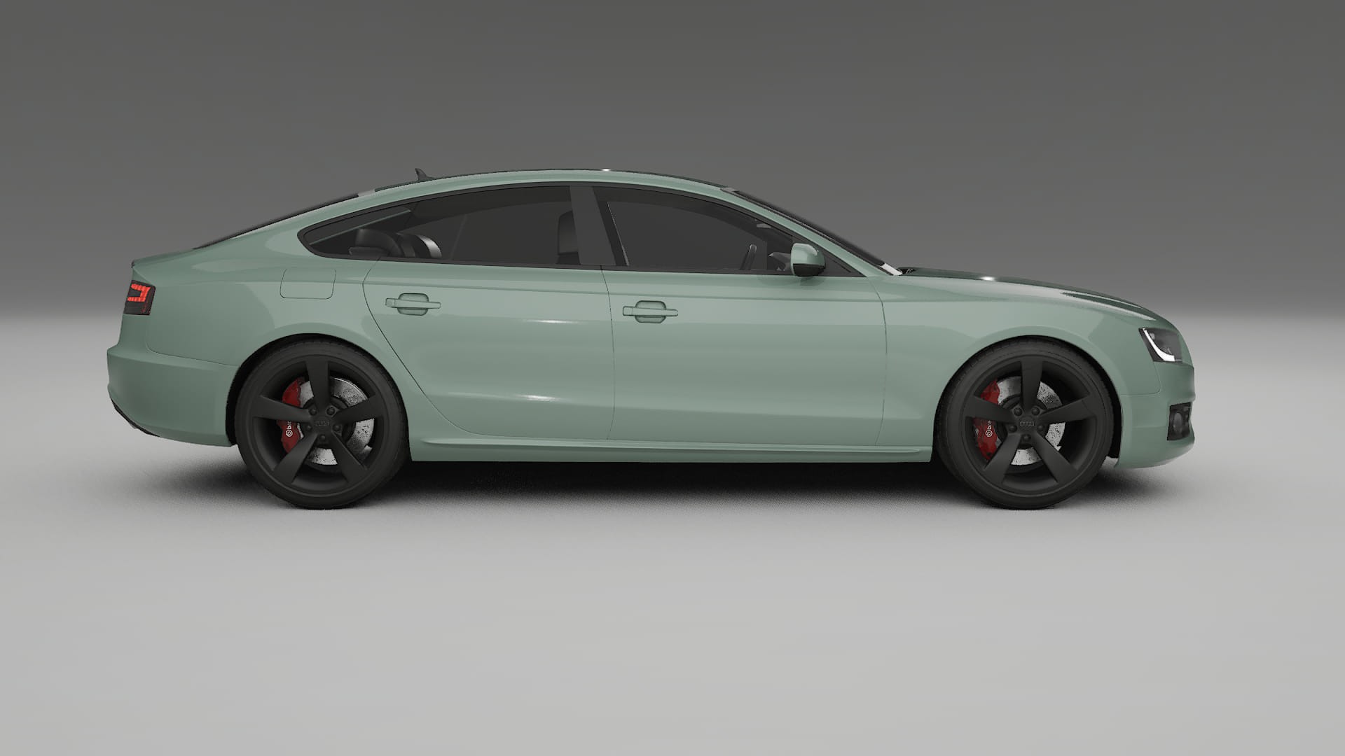 Audi A5 8T Sportback prefacelift pre LCI TPU Lakbeschermingsfolie | CINDER Kleurveranderende PPF – Volledig Voorgesneden Kit