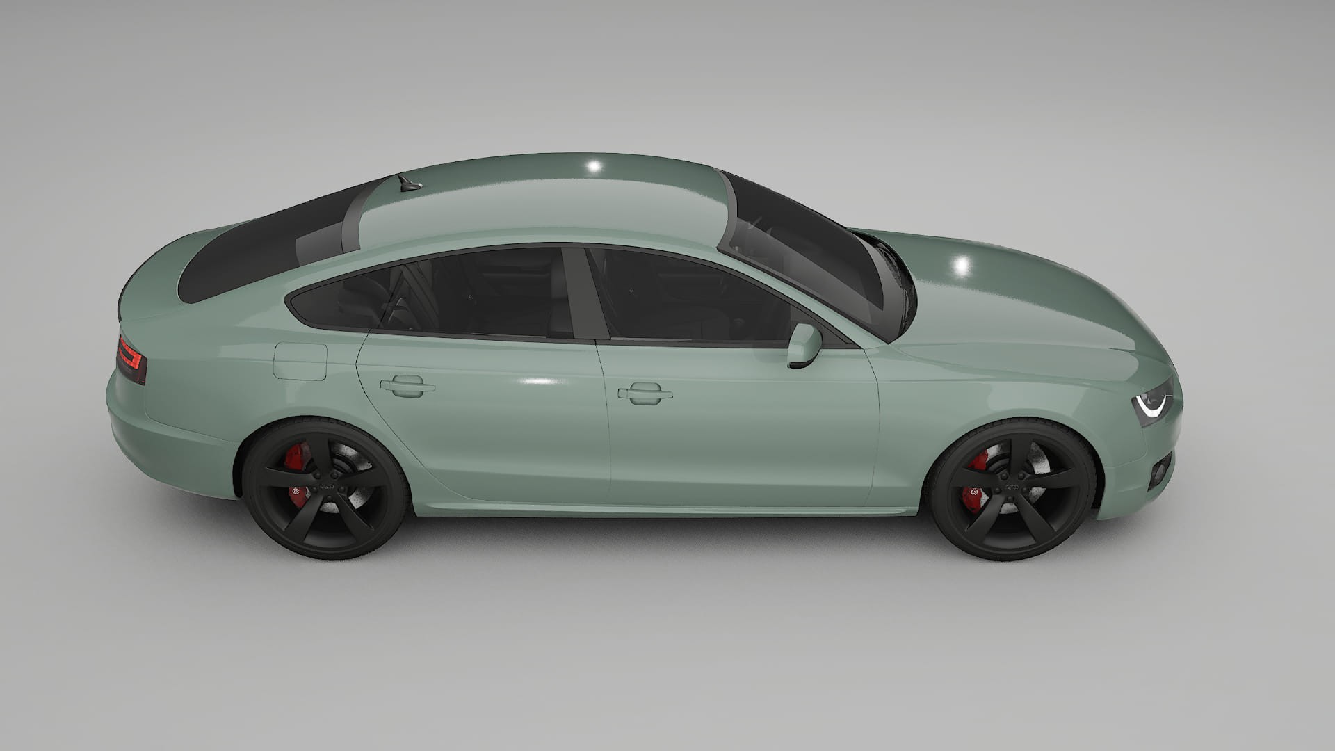 Audi A5 8T Sportback prefacelift pre LCI TPU Lakbeschermingsfolie | CINDER Kleurveranderende PPF – Volledig Voorgesneden Kit