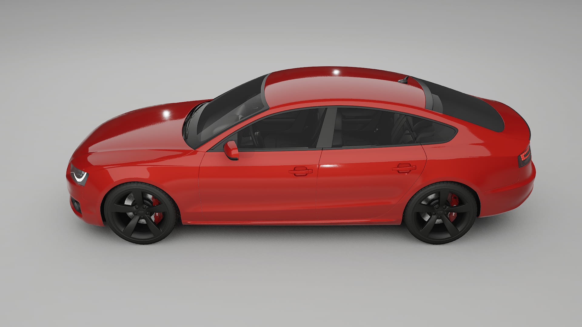 Audi A5 8T Sportback prefacelift pre LCI TPU Lakbeschermingsfolie | BLAZE Kleurveranderende PPF – Volledig Voorgesneden Kit