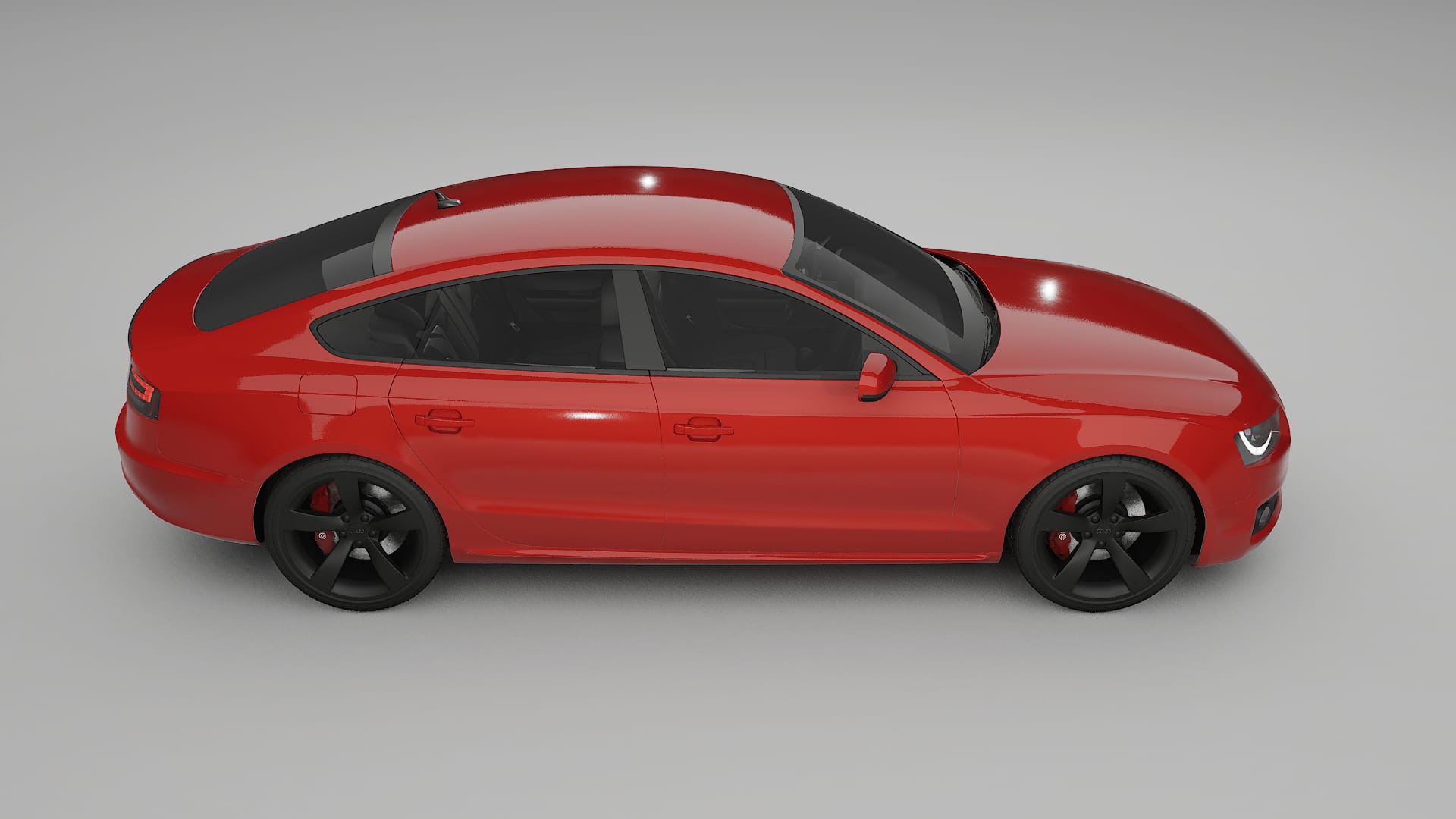 Audi A5 8T Sportback prefacelift pre LCI TPU Lakbeschermingsfolie | BLAZE Kleurveranderende PPF – Volledig Voorgesneden Kit