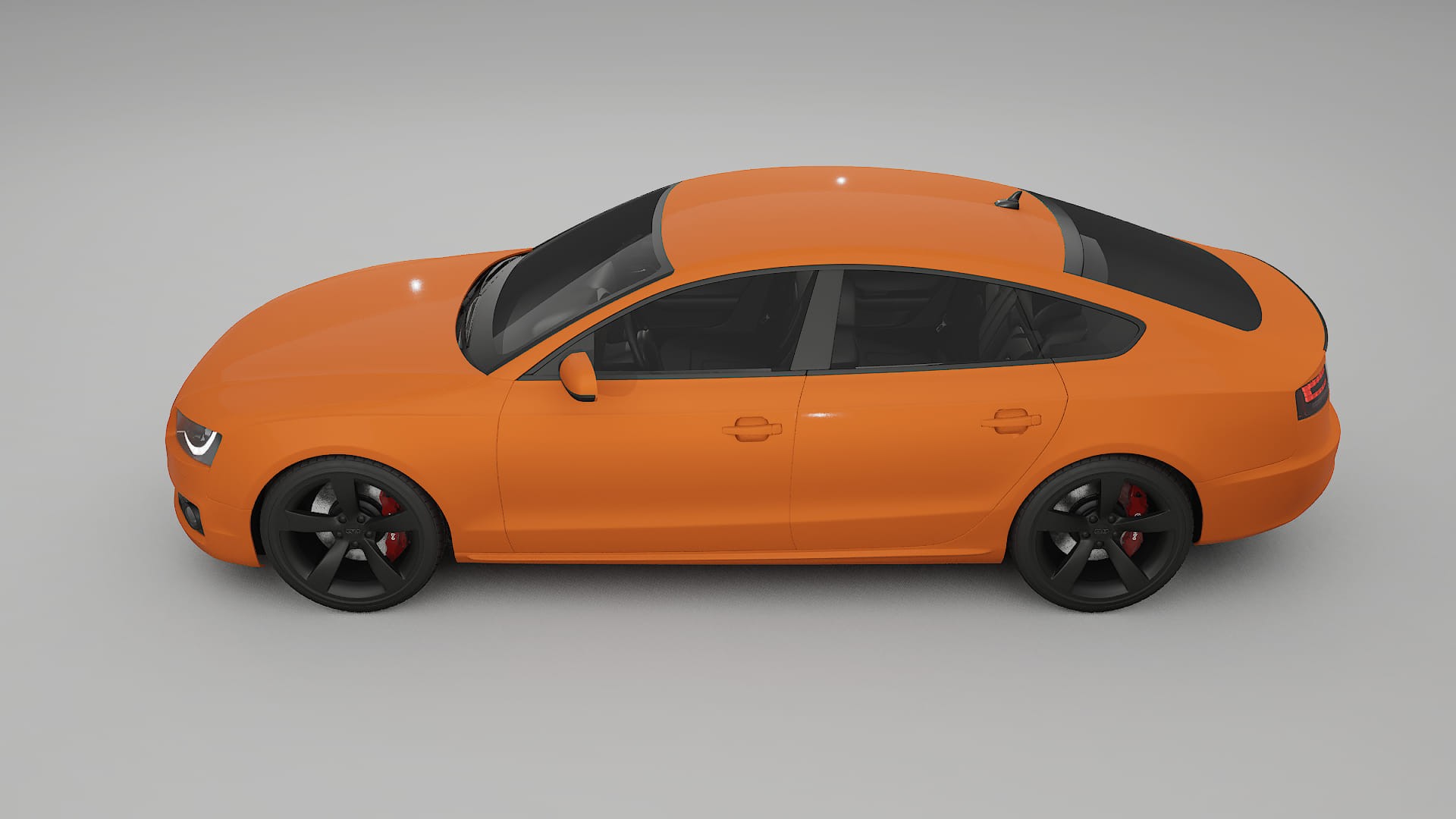 Audi A5 8T Sportback prefacelift pre LCI TPU Lakbeschermingsfolie | ROCKET Kleurveranderende PPF – Volledig Voorgesneden Kit