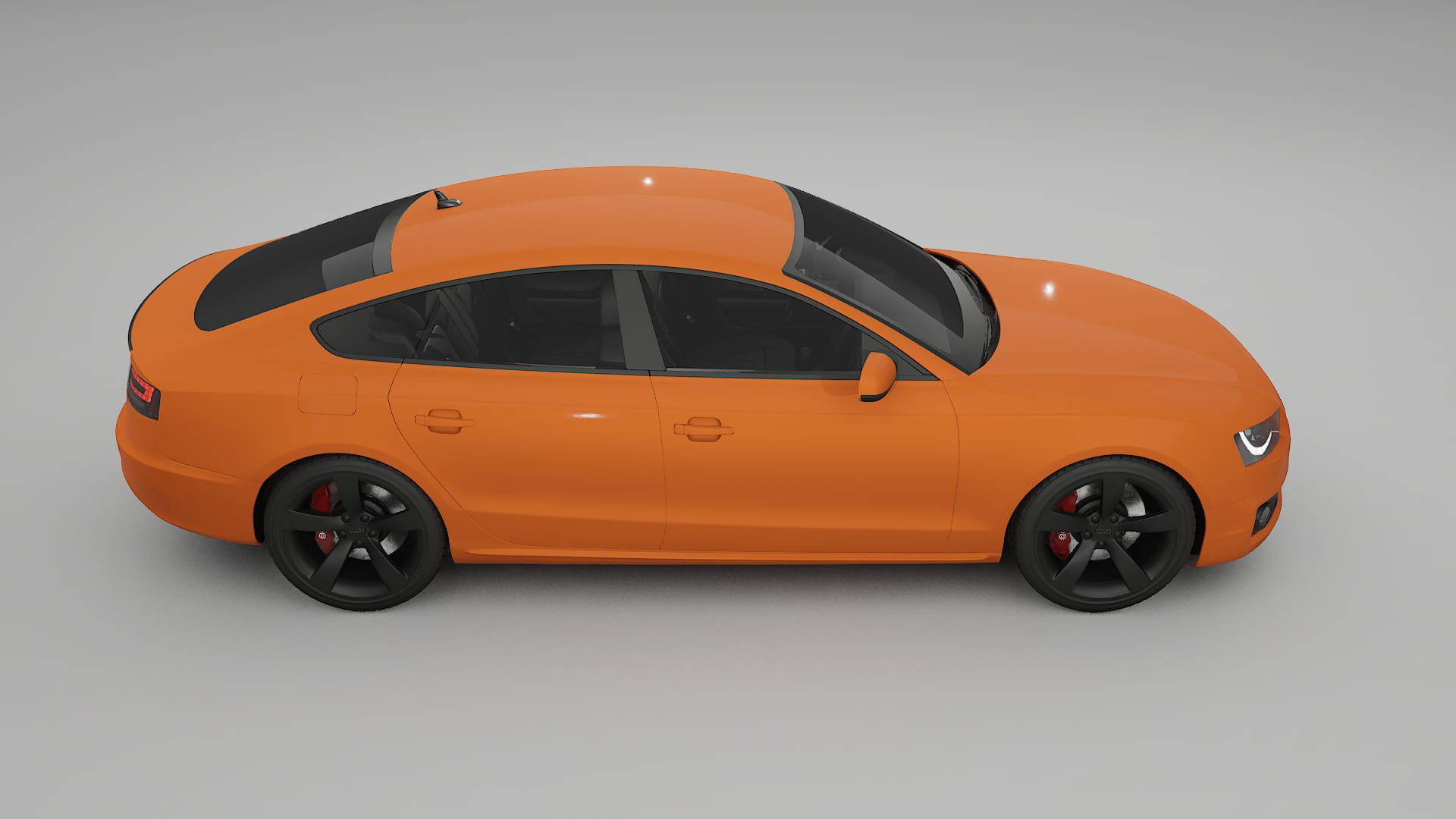 Audi A5 8T Sportback prefacelift pre LCI TPU Lakbeschermingsfolie | ROCKET Kleurveranderende PPF – Volledig Voorgesneden Kit