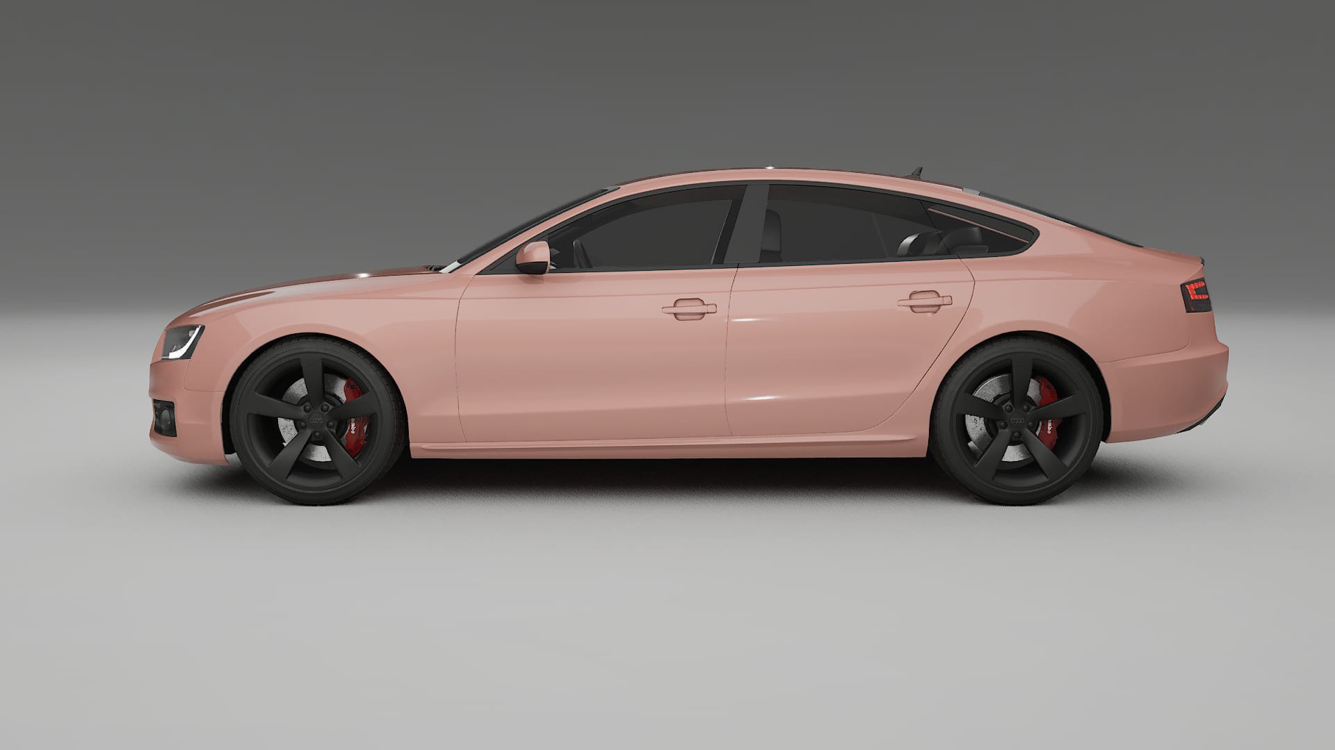 Audi A5 8T Sportback prefacelift pre LCI TPU Lakbeschermingsfolie | BLUSH Kleurveranderende PPF – Volledig Voorgesneden Kit