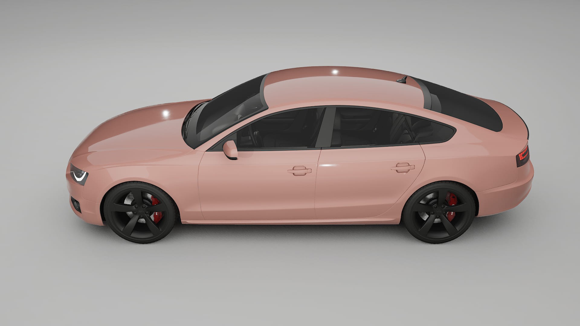 Audi A5 8T Sportback prefacelift pre LCI TPU Lakbeschermingsfolie | BLUSH Kleurveranderende PPF – Volledig Voorgesneden Kit
