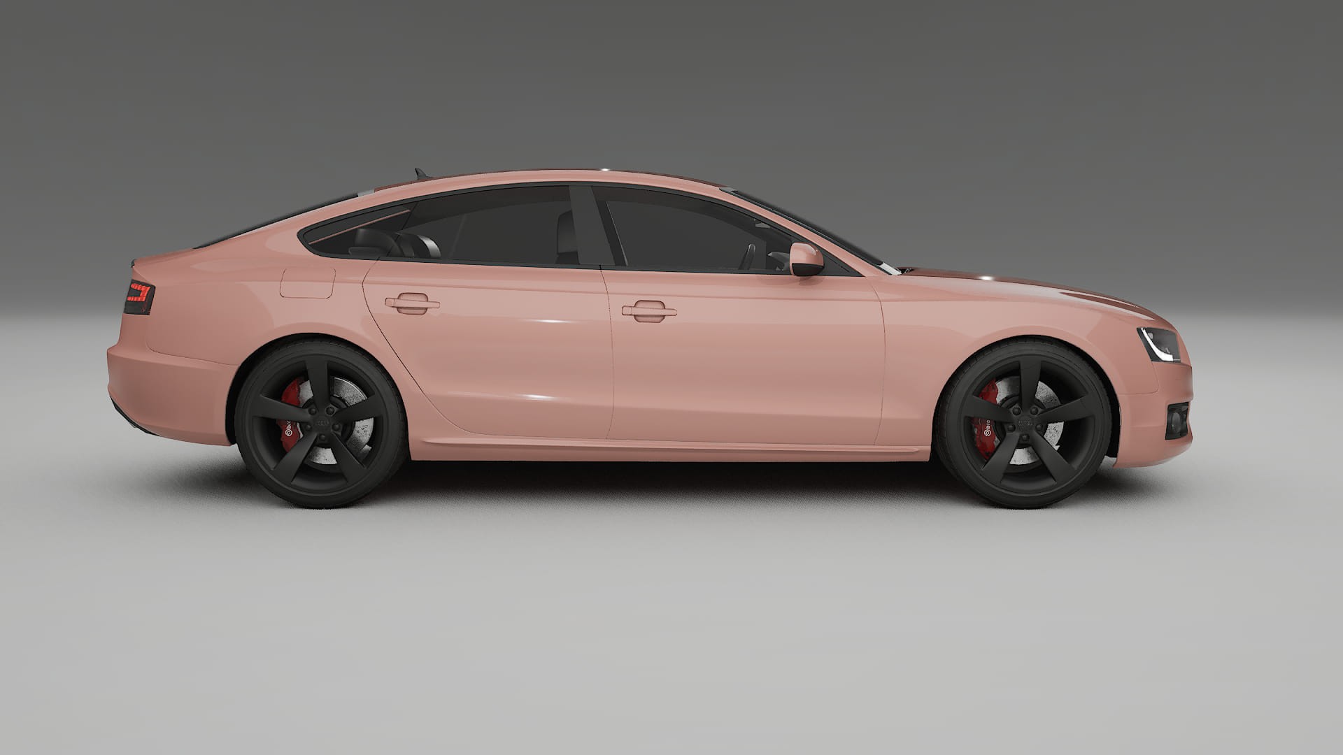 Audi A5 8T Sportback prefacelift pre LCI TPU Lakbeschermingsfolie | BLUSH Kleurveranderende PPF – Volledig Voorgesneden Kit