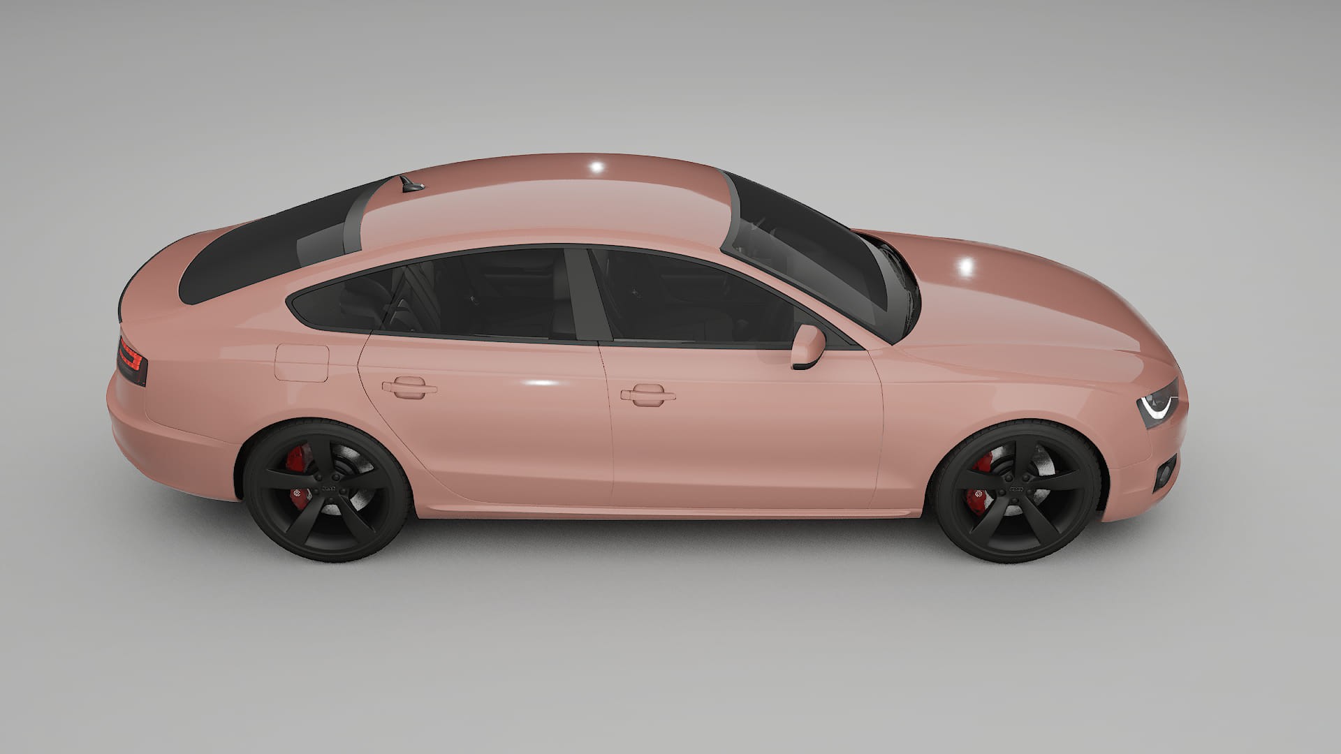 Audi A5 8T Sportback prefacelift pre LCI TPU Lakbeschermingsfolie | BLUSH Kleurveranderende PPF – Volledig Voorgesneden Kit