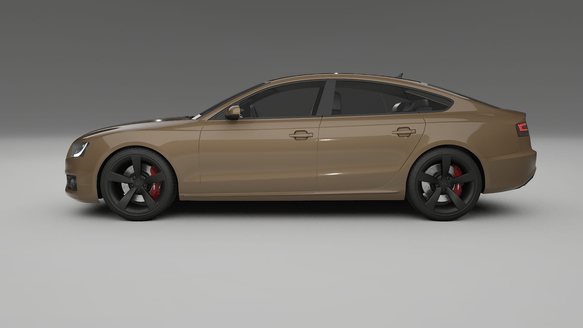 Audi A5 8T Sportback prefacelift pre LCI TPU Lakbeschermingsfolie | SAHARA Kleurveranderende PPF – Volledig Voorgesneden Kit