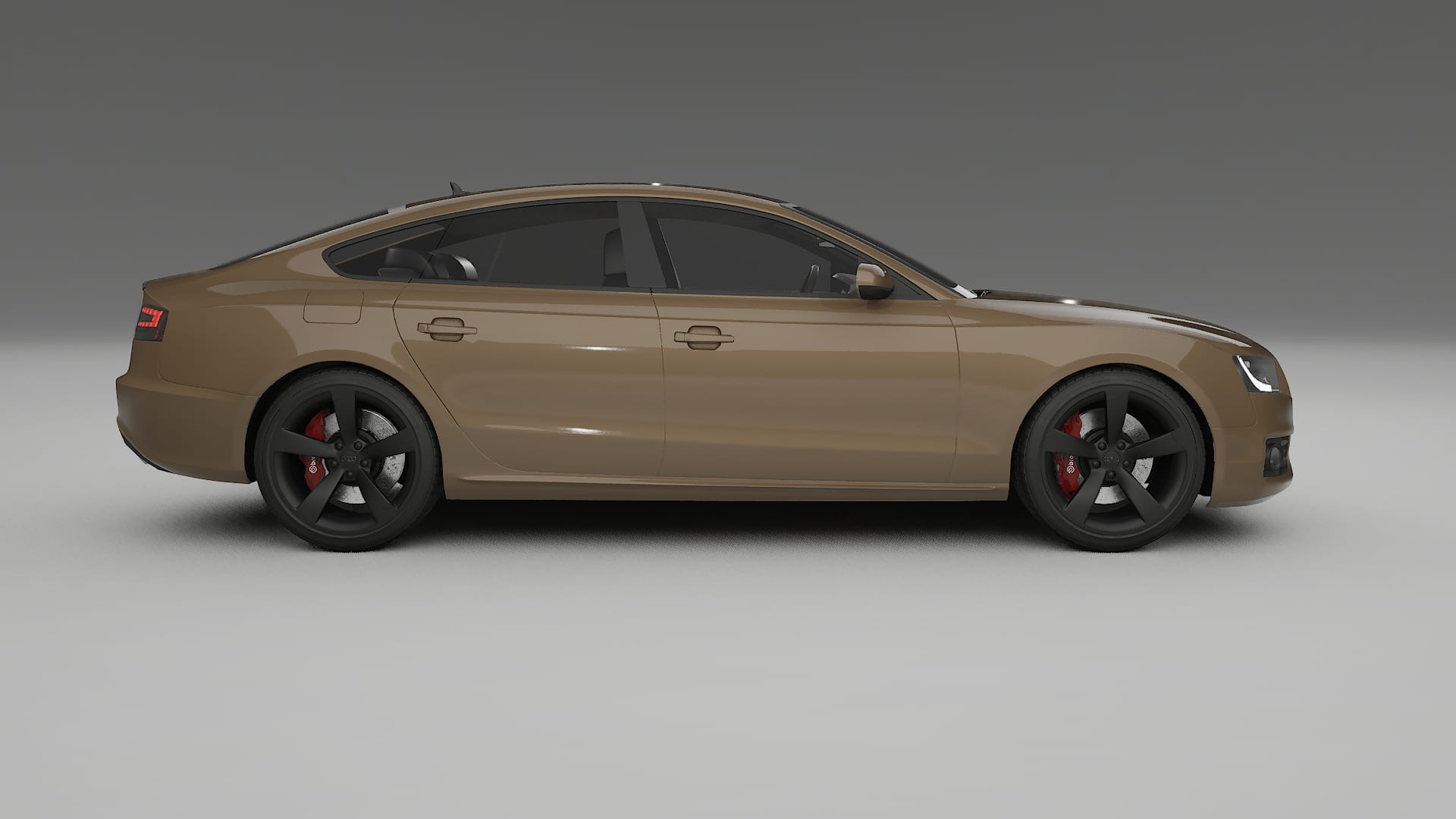 Audi A5 8T Sportback prefacelift pre LCI TPU Lakbeschermingsfolie | SAHARA Kleurveranderende PPF – Volledig Voorgesneden Kit