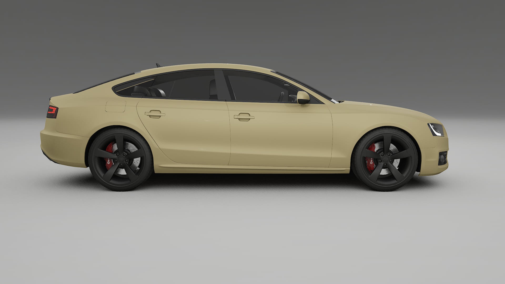Audi A5 8T Sportback prefacelift pre LCI TPU Lakbeschermingsfolie | SAND Kleurveranderende PPF – Volledig Voorgesneden Kit