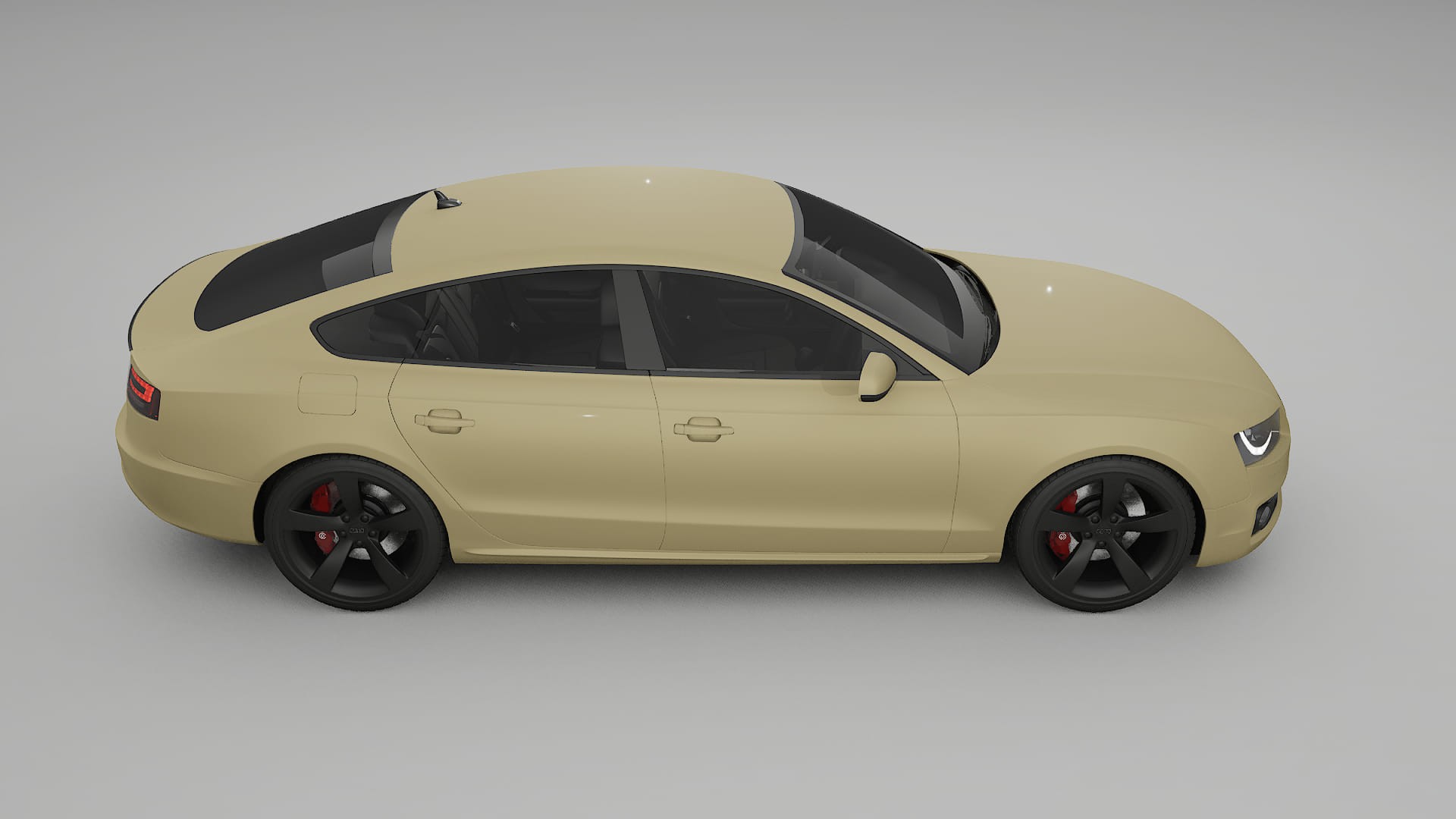Audi A5 8T Sportback prefacelift pre LCI TPU Lakbeschermingsfolie | SAND Kleurveranderende PPF – Volledig Voorgesneden Kit