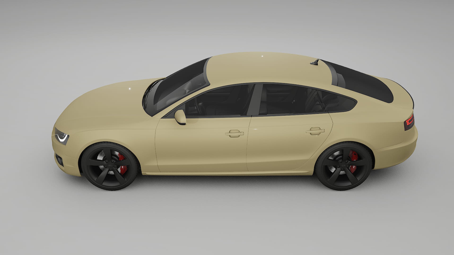 Audi A5 8T Sportback prefacelift pre LCI TPU Lakbeschermingsfolie | SAND Kleurveranderende PPF – Volledig Voorgesneden Kit