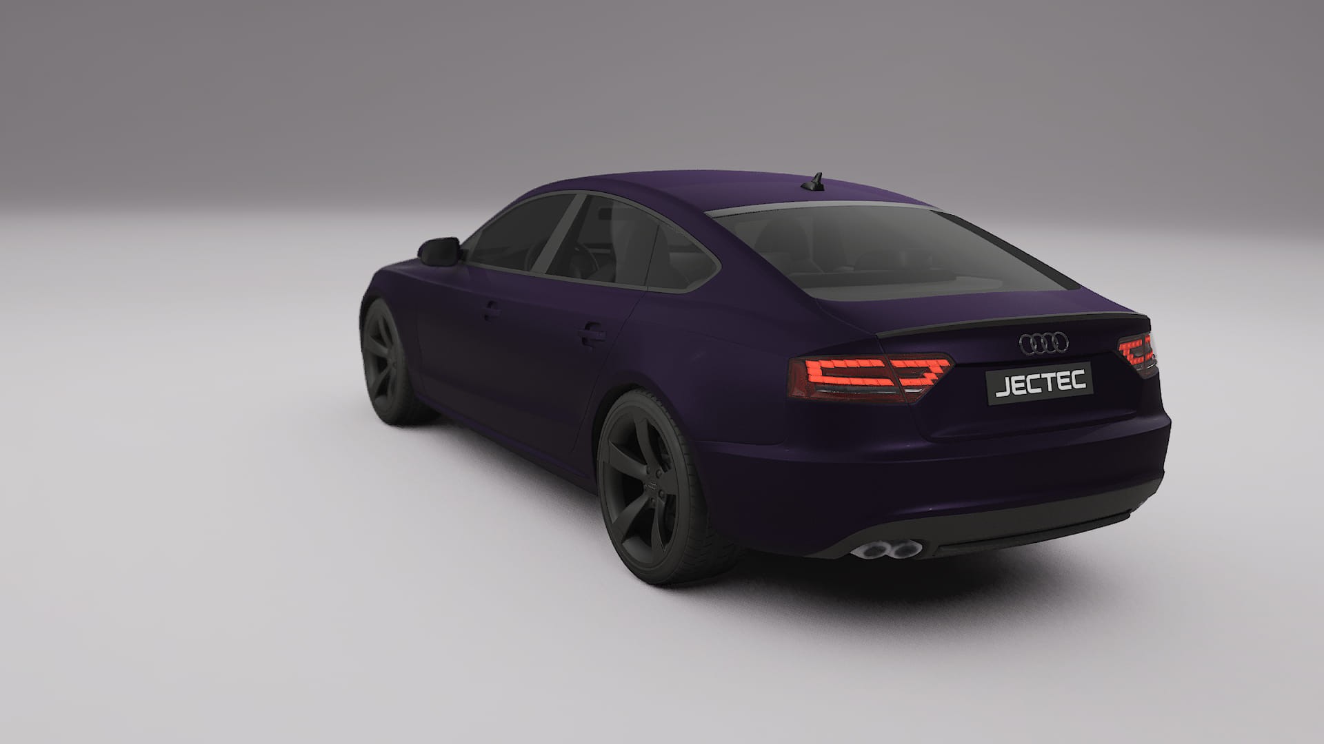 Audi A5 8T Sportback prefacelift pre LCI TPU Lakbeschermingsfolie | VIOLET Kleurveranderende PPF – Volledig Voorgesneden Kit