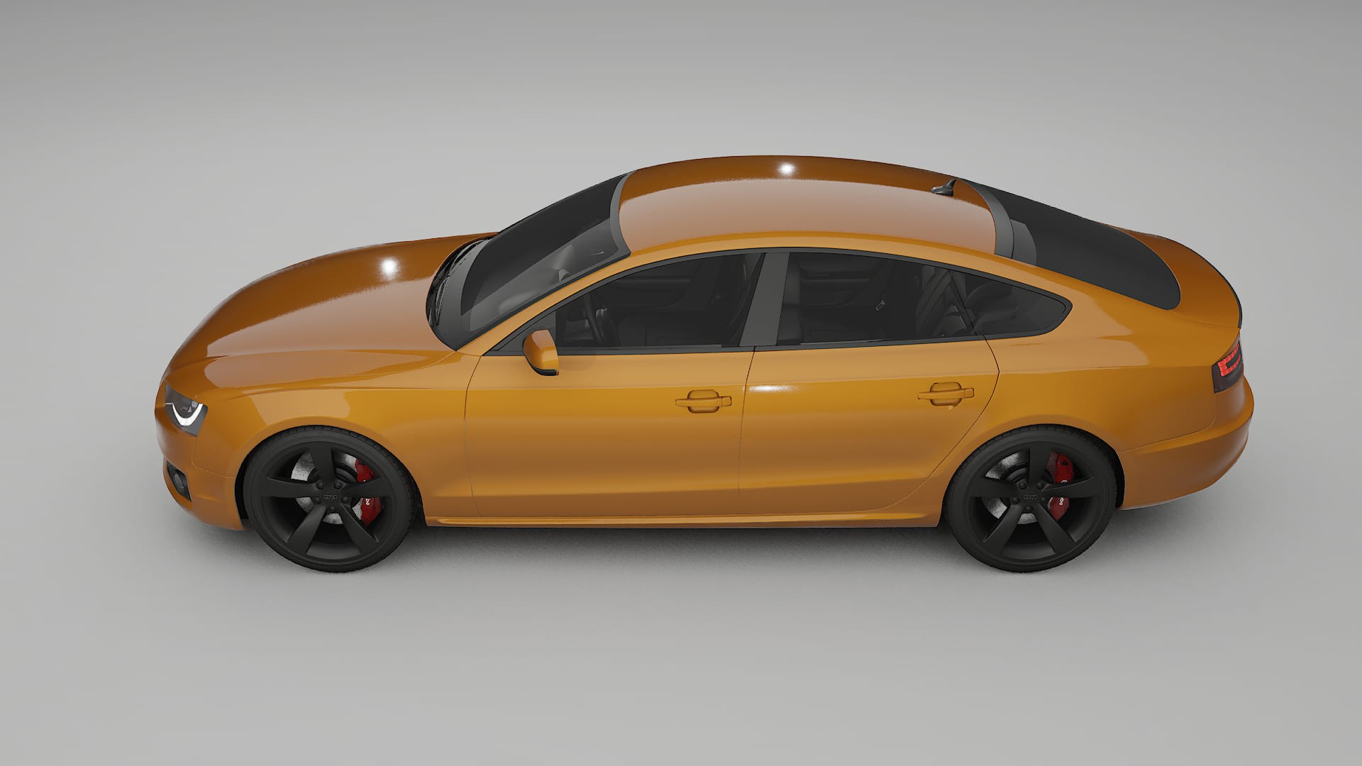 Audi A5 8T Sportback prefacelift pre LCI TPU Lakbeschermingsfolie | DAISY Kleurveranderende PPF – Volledig Voorgesneden Kit