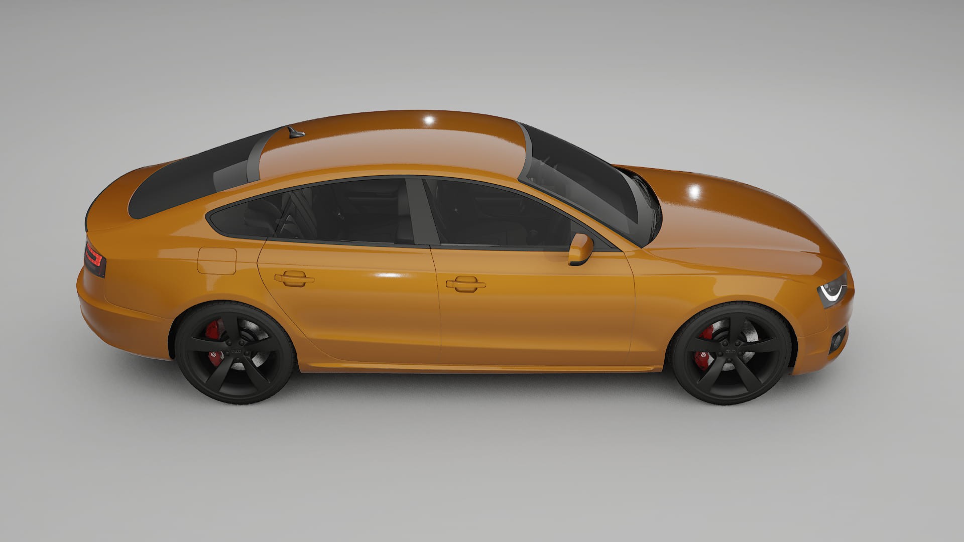 Audi A5 8T Sportback prefacelift pre LCI TPU Lakbeschermingsfolie | DAISY Kleurveranderende PPF – Volledig Voorgesneden Kit