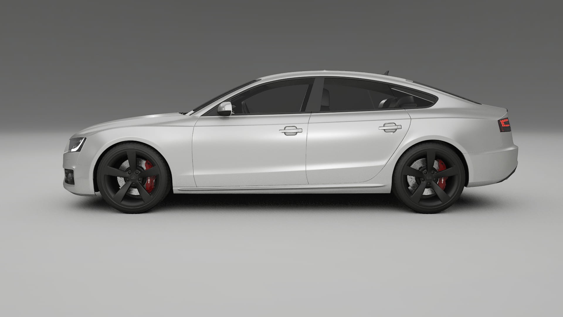 Audi A5 8T Sportback prefacelift pre LCI TPU Lakbeschermingsfolie | OPAL Kleurveranderende PPF – Volledig Voorgesneden Kit