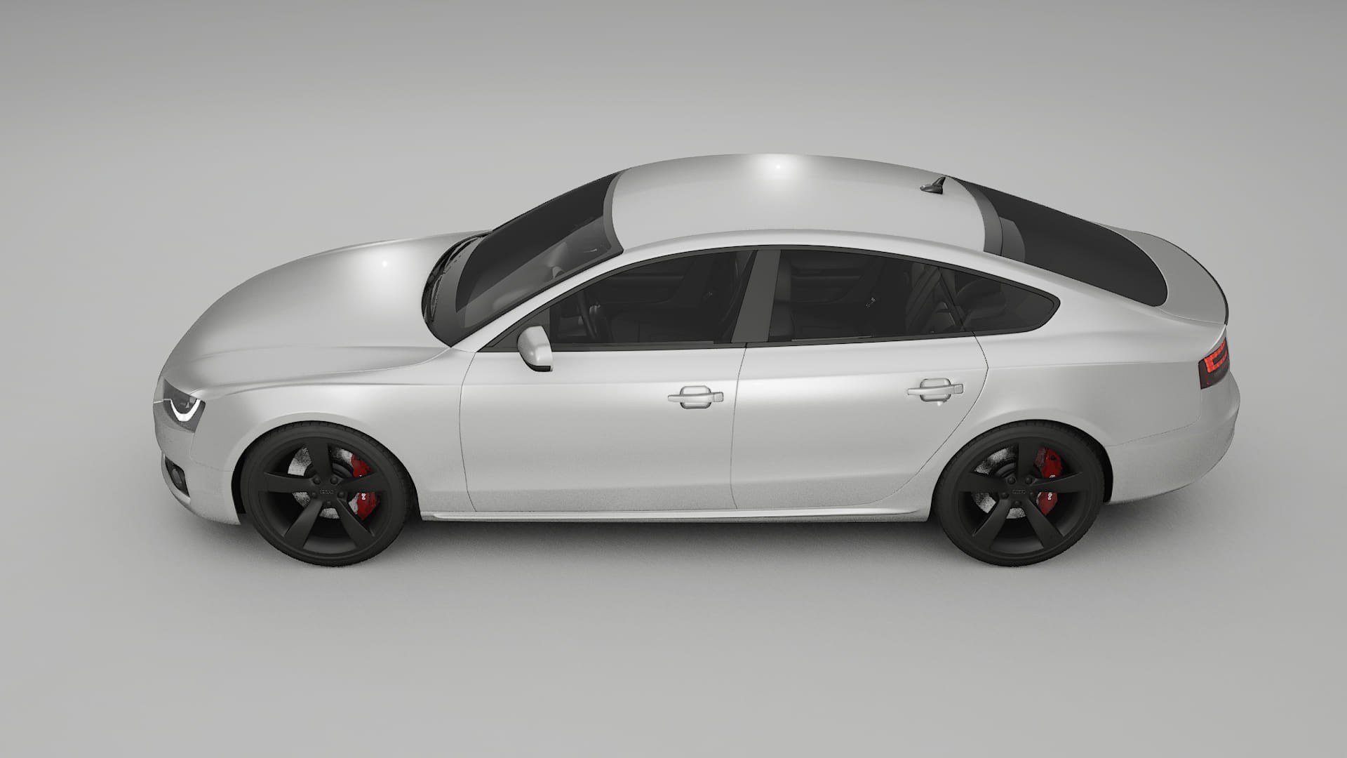 Audi A5 8T Sportback prefacelift pre LCI TPU Lakbeschermingsfolie | OPAL Kleurveranderende PPF – Volledig Voorgesneden Kit