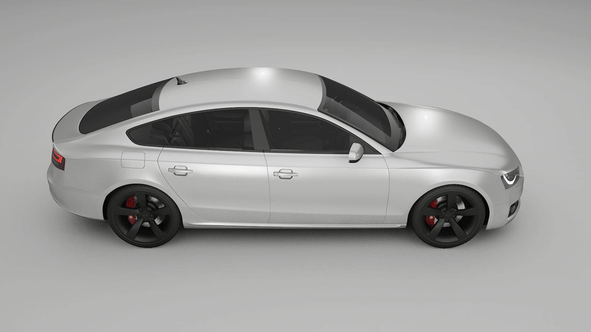 Audi A5 8T Sportback prefacelift pre LCI TPU Lakbeschermingsfolie | OPAL Kleurveranderende PPF – Volledig Voorgesneden Kit