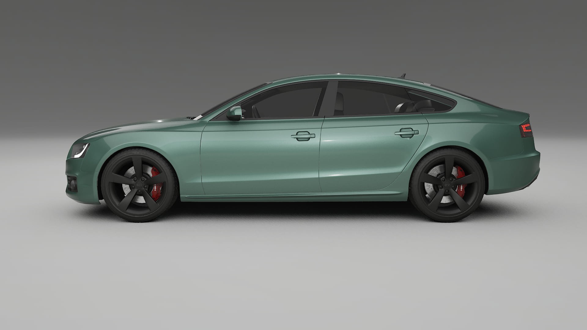 Audi A5 8T Sportback prefacelift pre LCI TPU Lakbeschermingsfolie | EVERGREEN Kleurveranderende PPF – Volledig Voorgesneden Ki