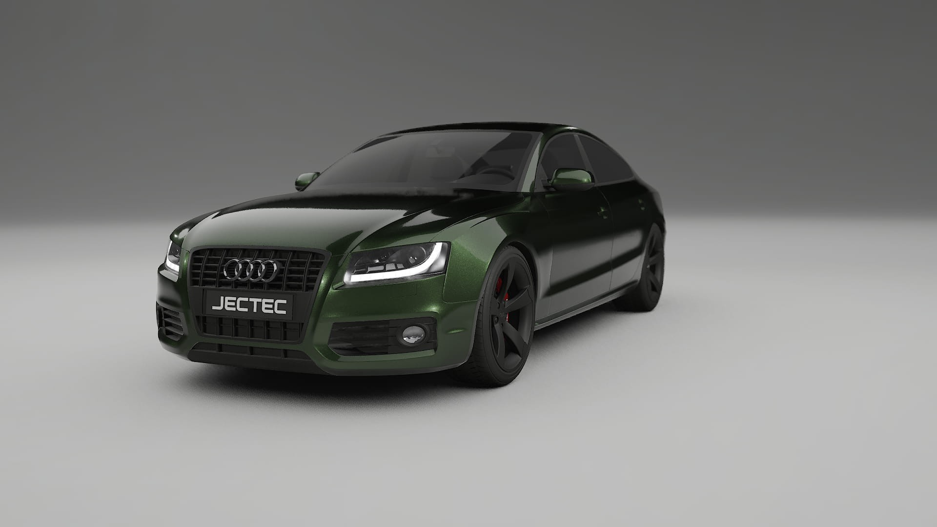 Audi A5 8T Sportback prefacelift pre LCI TPU Lakbeschermingsfolie | LAGOON Kleurveranderende PPF – Volledig Voorgesneden Kit