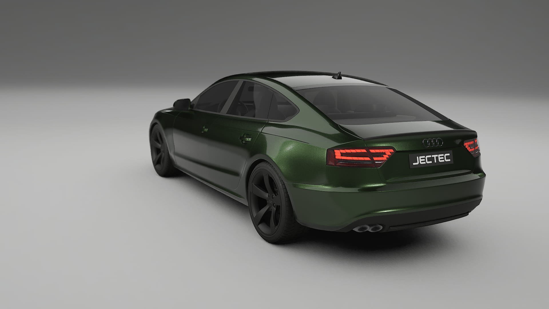 Audi A5 8T Sportback prefacelift pre LCI TPU Lakbeschermingsfolie | LAGOON Kleurveranderende PPF – Volledig Voorgesneden Kit