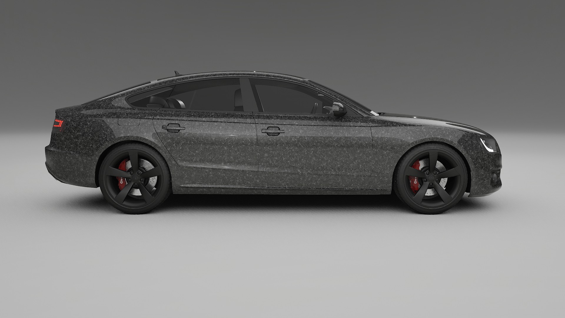Audi A5 8T Sportback prefacelift pre LCI TPU Lakbeschermingsfolie | FORGED S Kleurveranderende PPF – Volledig Voorgesneden Kit
