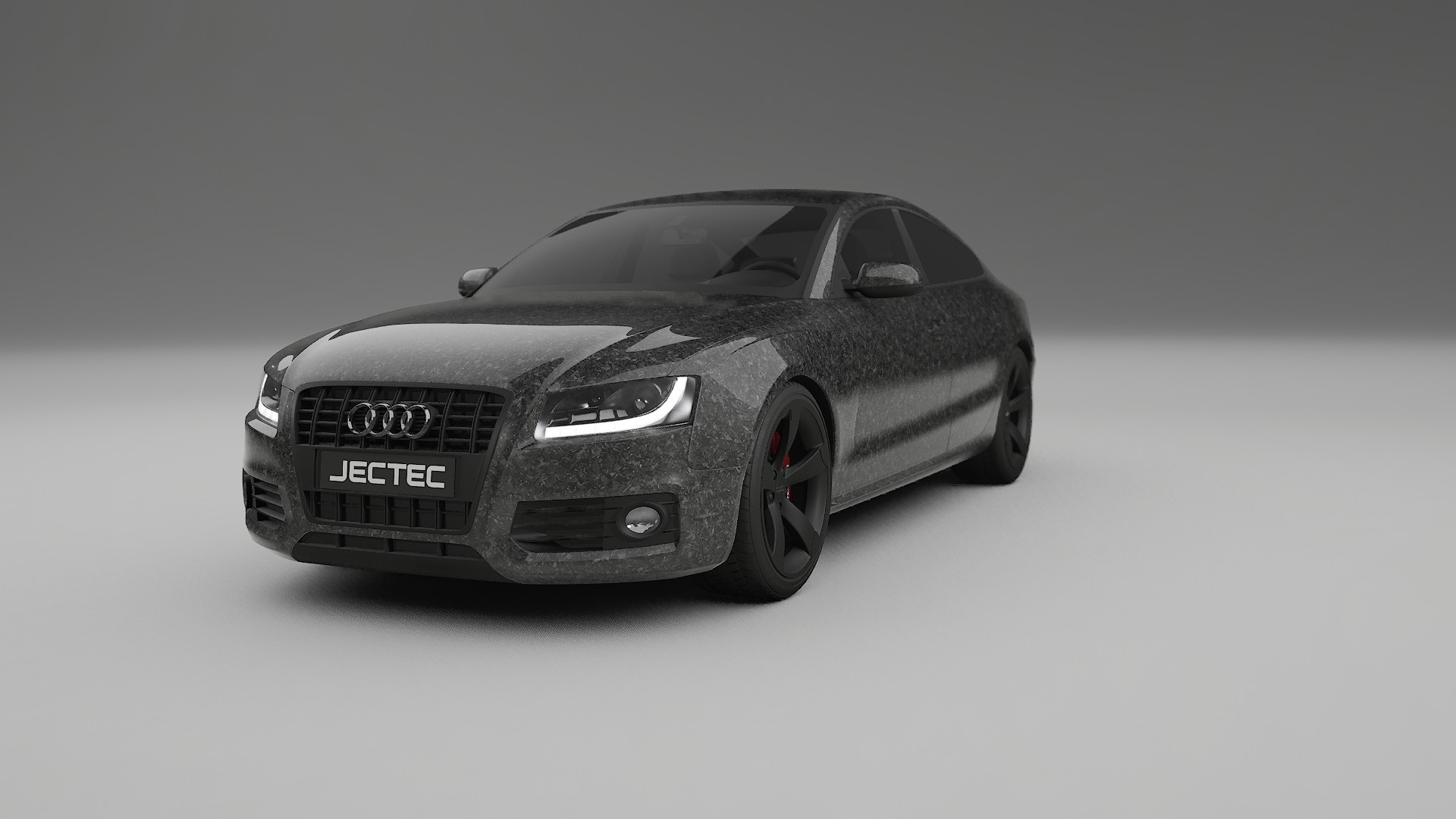 Audi A5 8T Sportback prefacelift pre LCI TPU Lakbeschermingsfolie | FORGED S Kleurveranderende PPF – Volledig Voorgesneden Kit