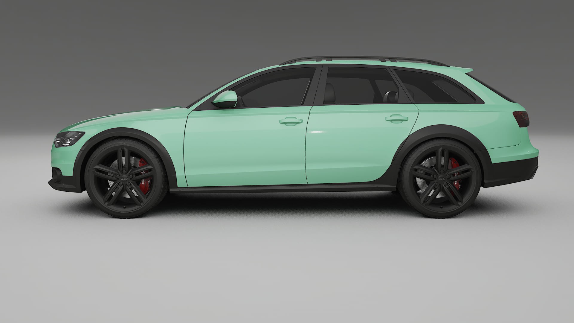 Audi A6 Allroad C7 prefacelift pre LCI TPU Lakbeschermingsfolie | DUSTY Kleurveranderende PPF – Volledig Voorgesneden Kit