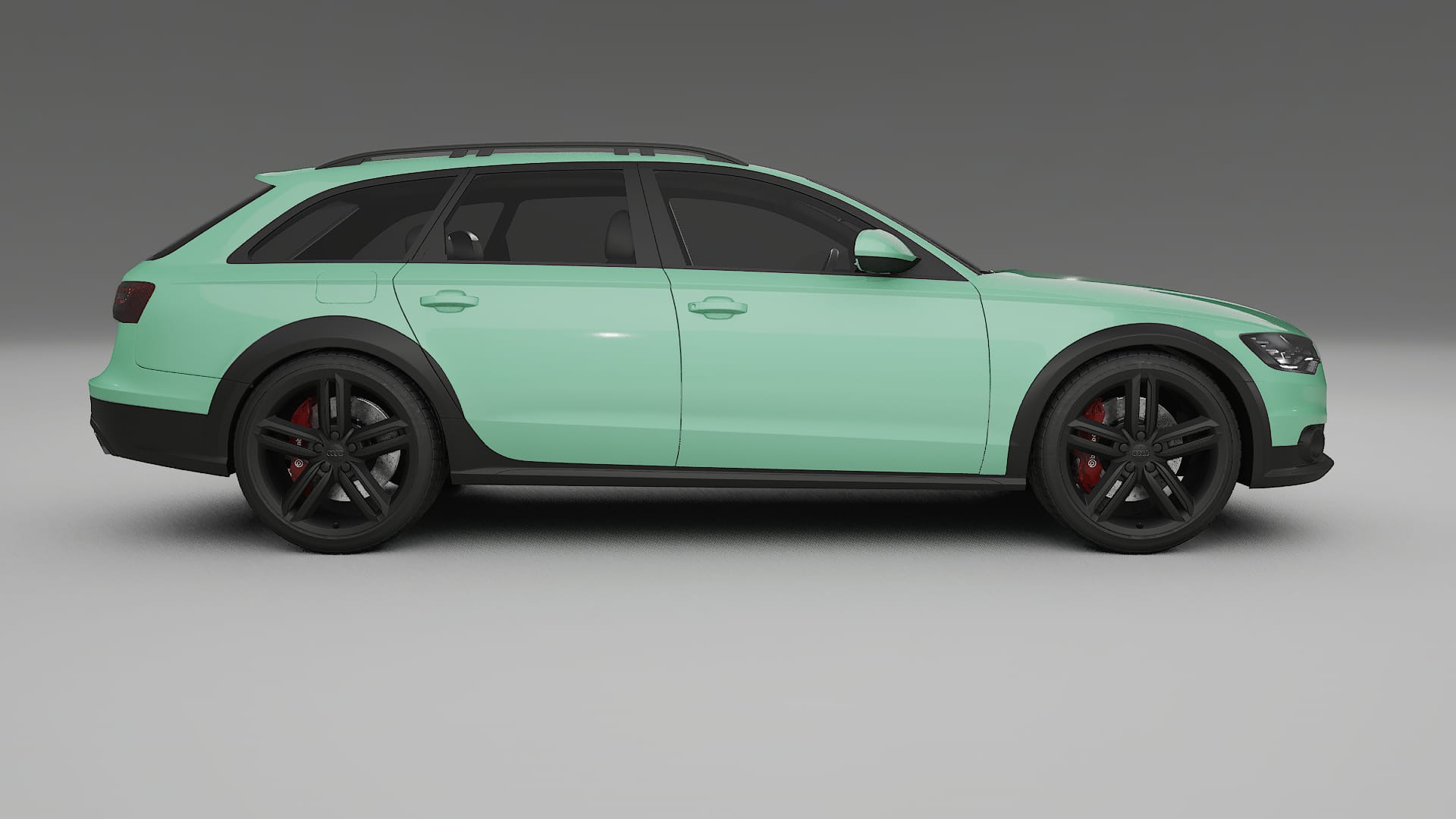 Audi A6 Allroad C7 prefacelift pre LCI TPU Lakbeschermingsfolie | DUSTY Kleurveranderende PPF – Volledig Voorgesneden Kit