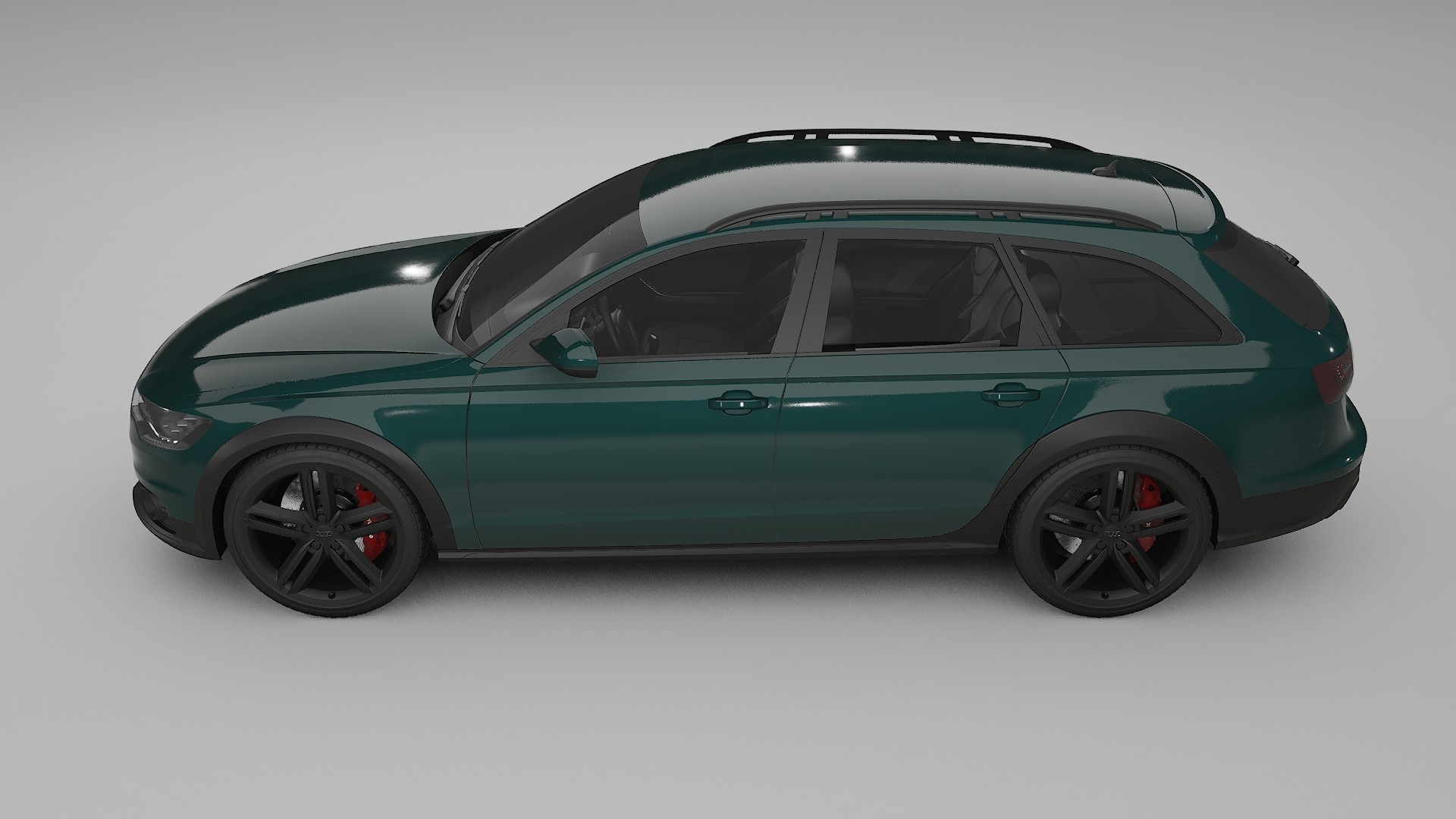 Audi A6 Allroad C7 prefacelift pre LCI TPU Lakbeschermingsfolie | INFERNO Kleurveranderende PPF – Volledig Voorgesneden Kit