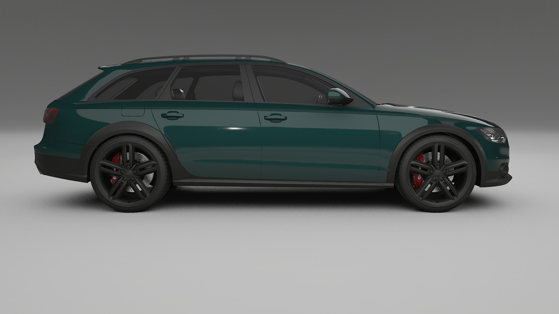 Audi A6 Allroad C7 prefacelift pre LCI TPU Lakbeschermingsfolie | INFERNO Kleurveranderende PPF – Volledig Voorgesneden Kit