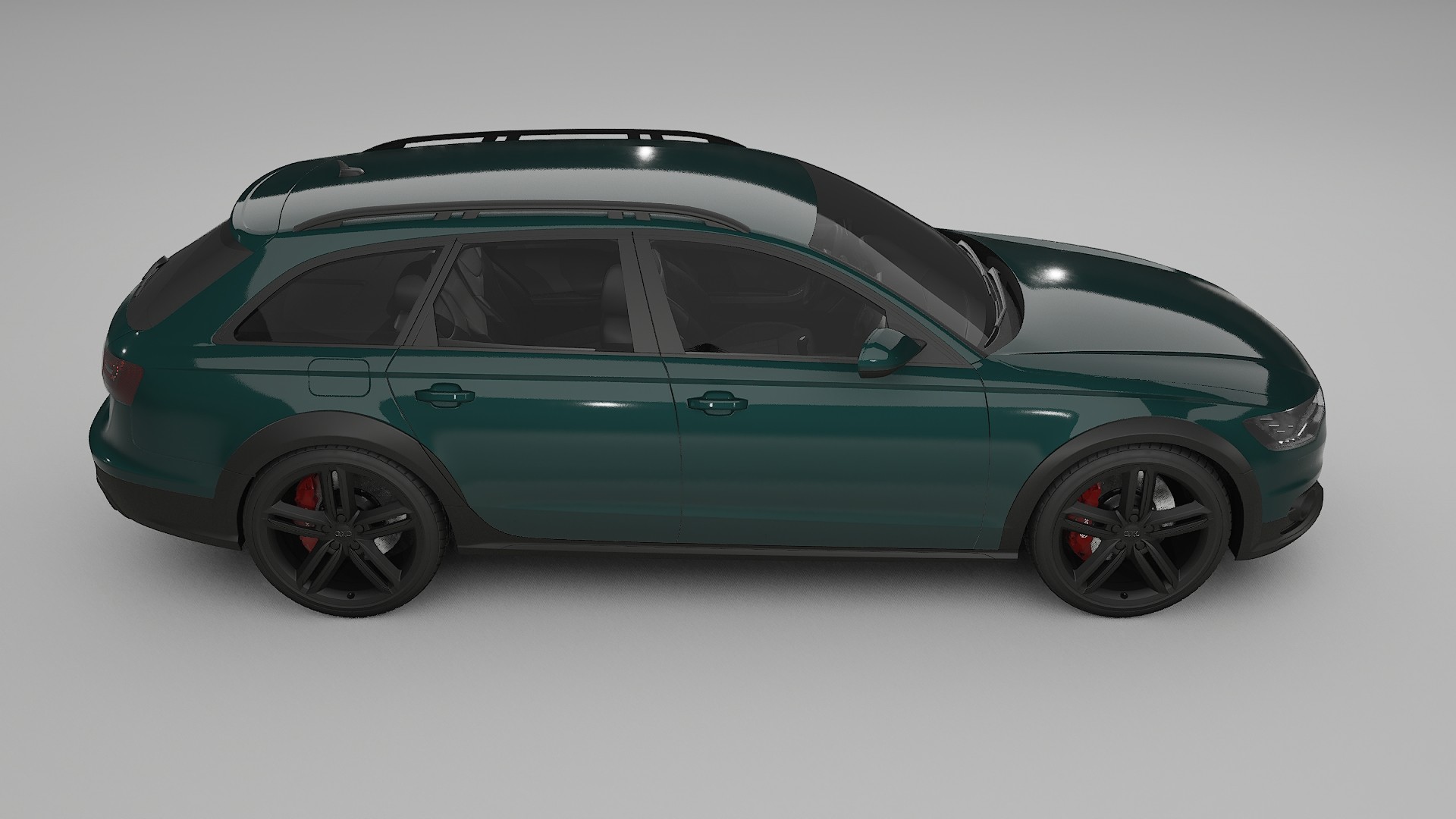 Audi A6 Allroad C7 prefacelift pre LCI TPU Lakbeschermingsfolie | INFERNO Kleurveranderende PPF – Volledig Voorgesneden Kit