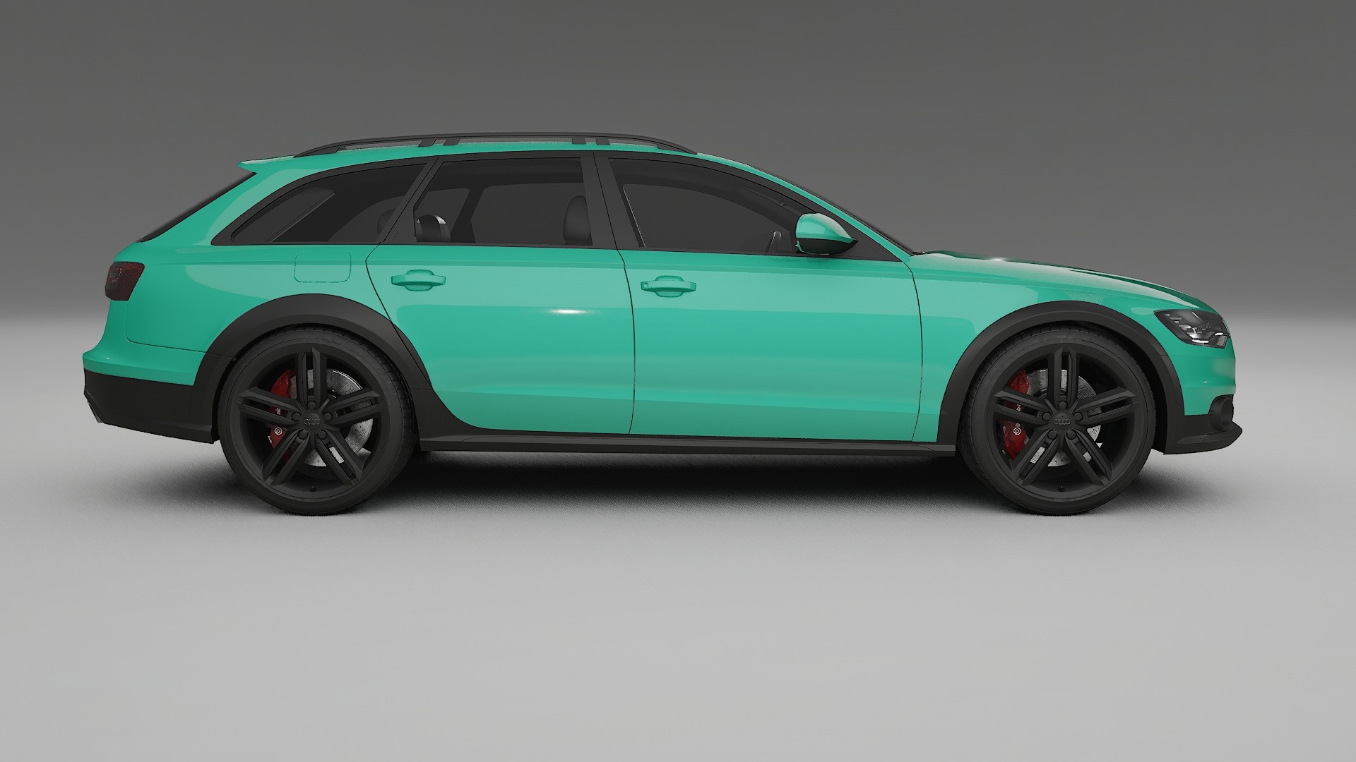 Audi A6 Allroad C7 prefacelift pre LCI TPU Lakbeschermingsfolie | JEWEL Kleurveranderende PPF – Volledig Voorgesneden Kit
