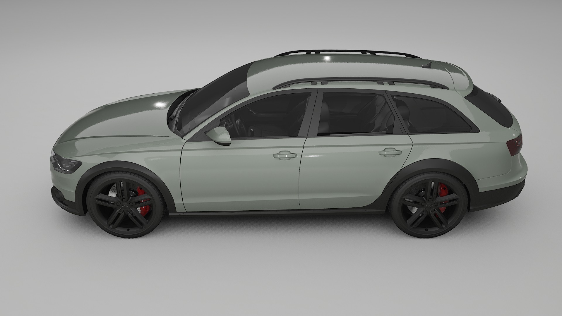 Audi A6 Allroad C7 prefacelift pre LCI TPU Lakbeschermingsfolie | SLATE Kleurveranderende PPF – Volledig Voorgesneden Kit