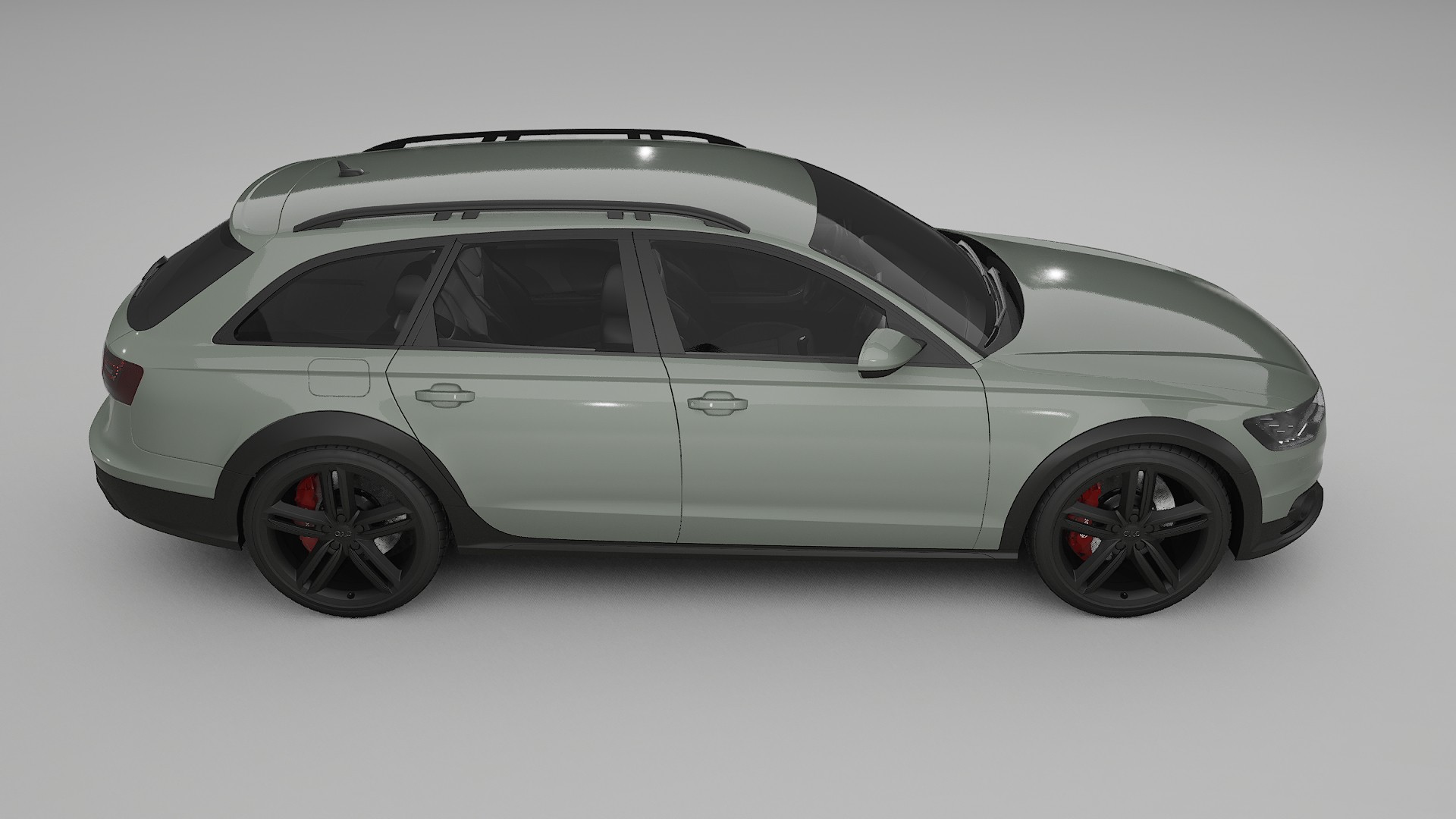 Audi A6 Allroad C7 prefacelift pre LCI TPU Lakbeschermingsfolie | SLATE Kleurveranderende PPF – Volledig Voorgesneden Kit