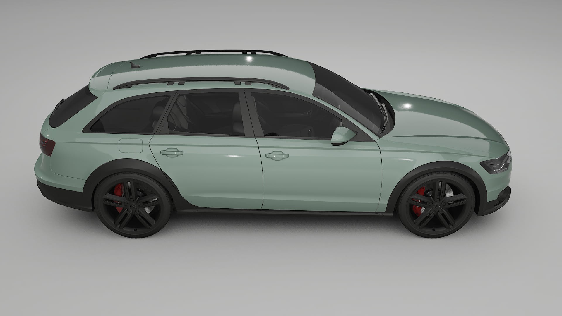 Audi A6 Allroad C7 prefacelift pre LCI TPU Lakbeschermingsfolie | CINDER Kleurveranderende PPF – Volledig Voorgesneden Kit