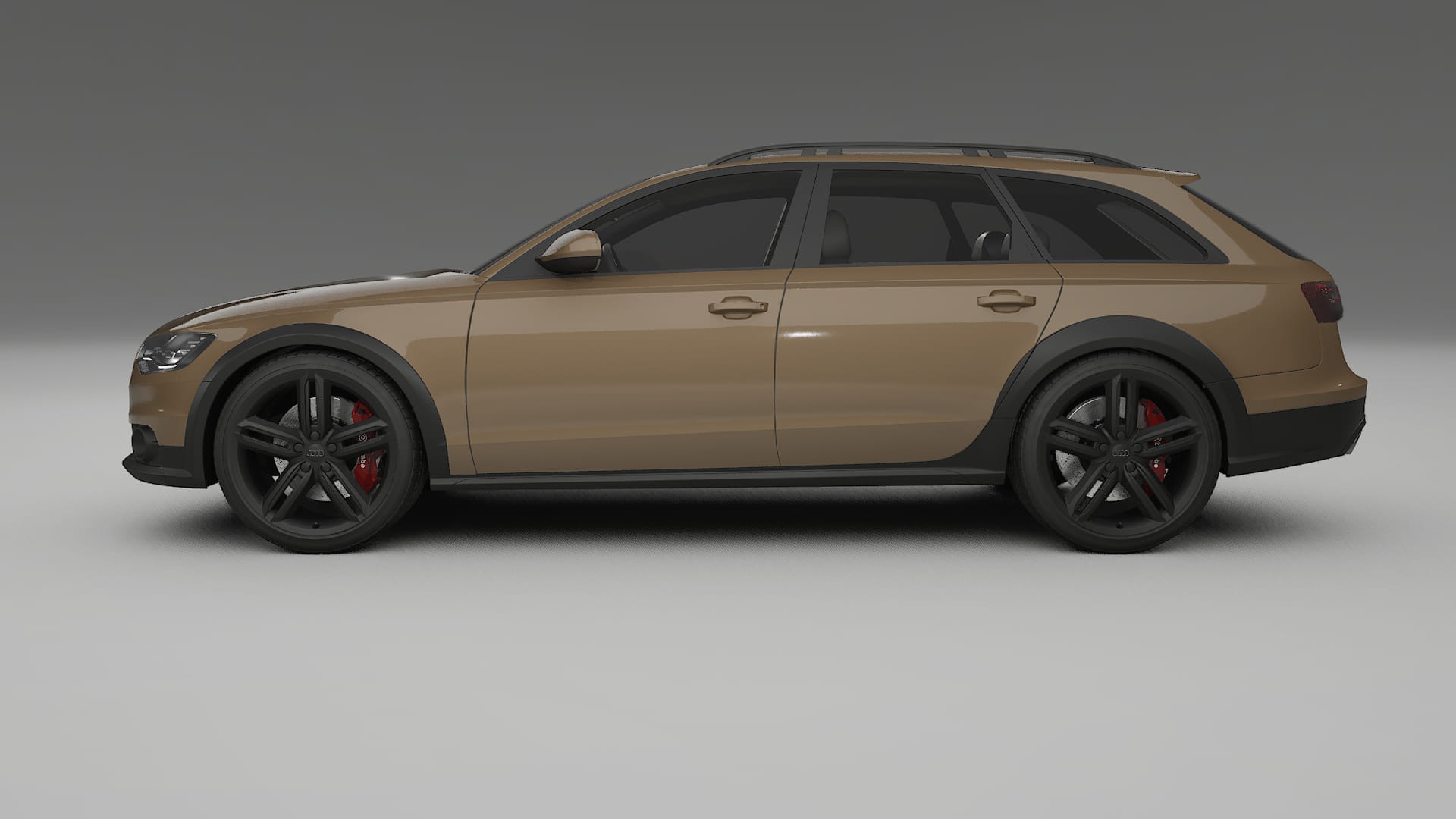 Audi A6 Allroad C7 prefacelift pre LCI TPU Lakbeschermingsfolie | SAHARA Kleurveranderende PPF – Volledig Voorgesneden Kit