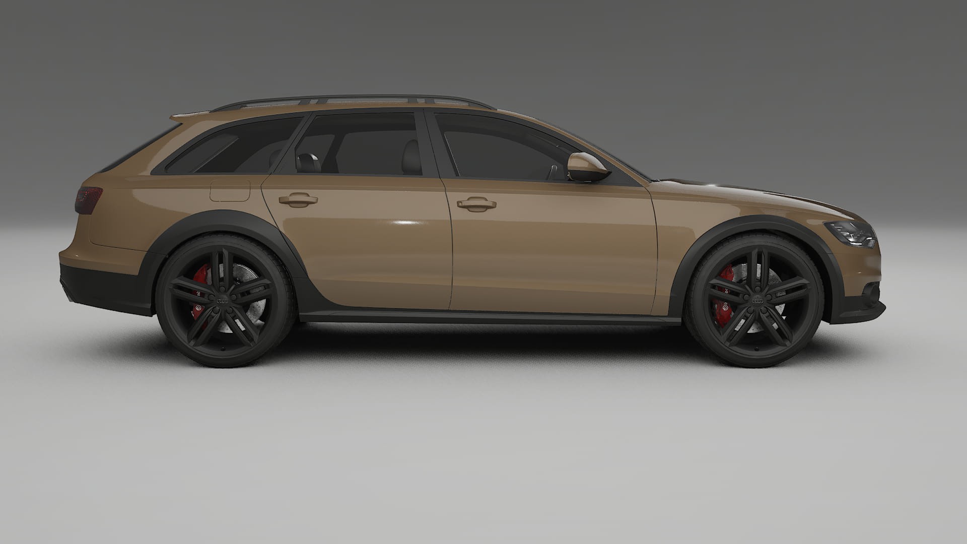 Audi A6 Allroad C7 prefacelift pre LCI TPU Lakbeschermingsfolie | SAHARA Kleurveranderende PPF – Volledig Voorgesneden Kit