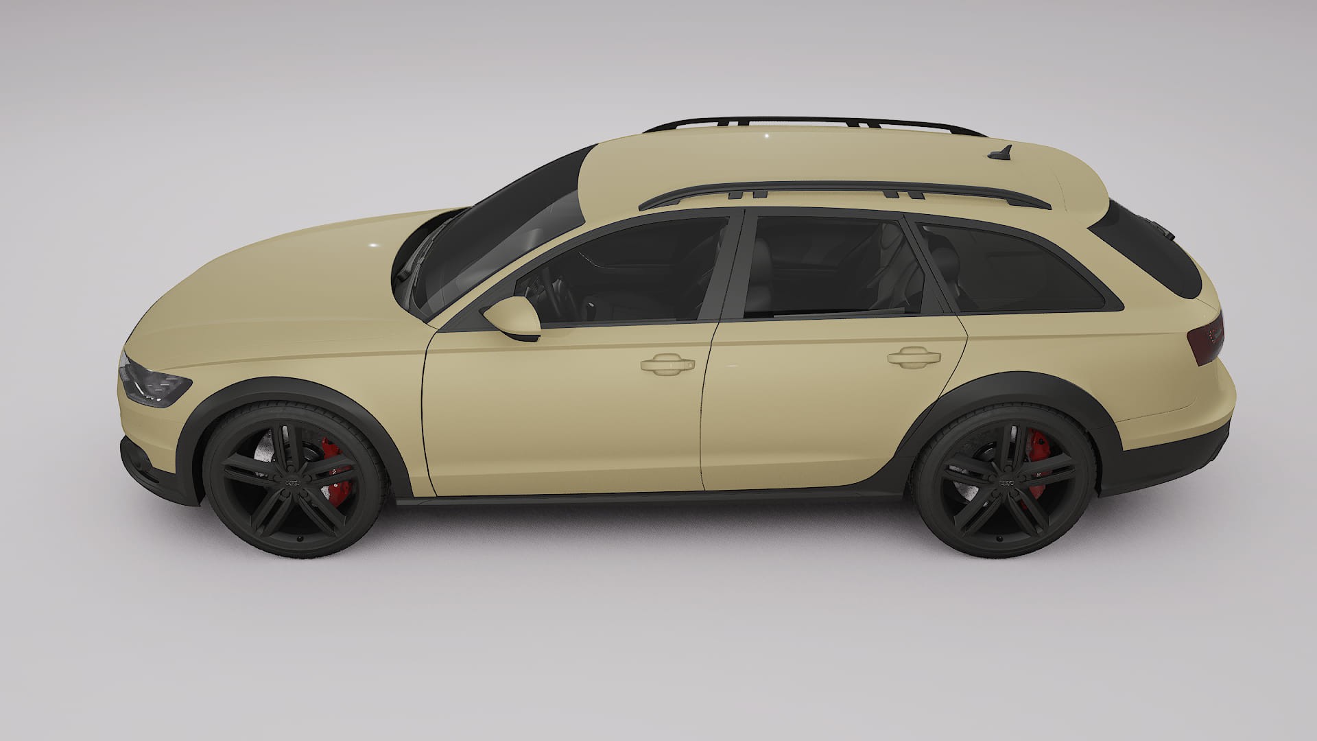 Audi A6 Allroad C7 prefacelift pre LCI TPU Lakbeschermingsfolie | SAND Kleurveranderende PPF – Volledig Voorgesneden Kit