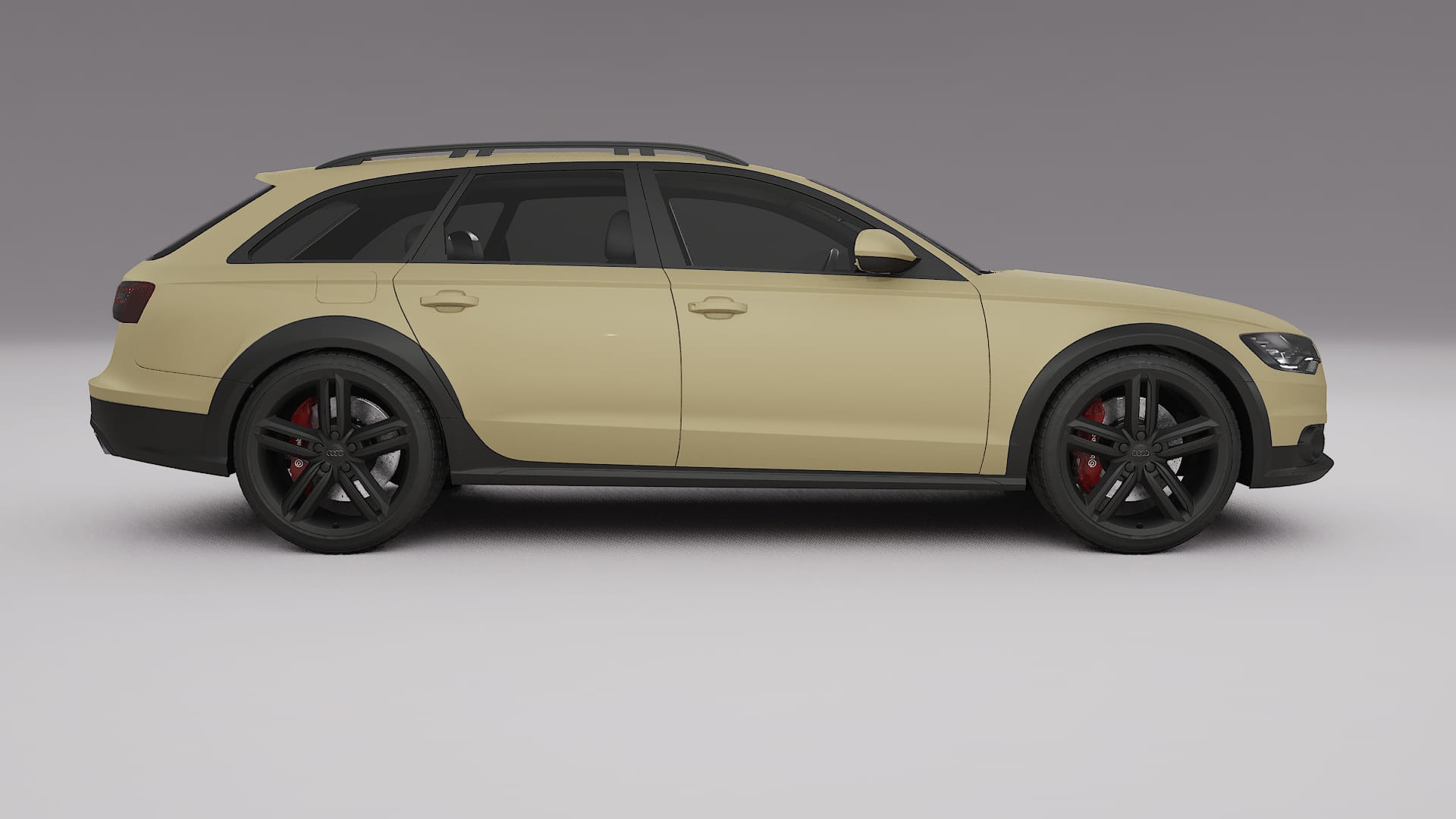Audi A6 Allroad C7 prefacelift pre LCI TPU Lakbeschermingsfolie | SAND Kleurveranderende PPF – Volledig Voorgesneden Kit