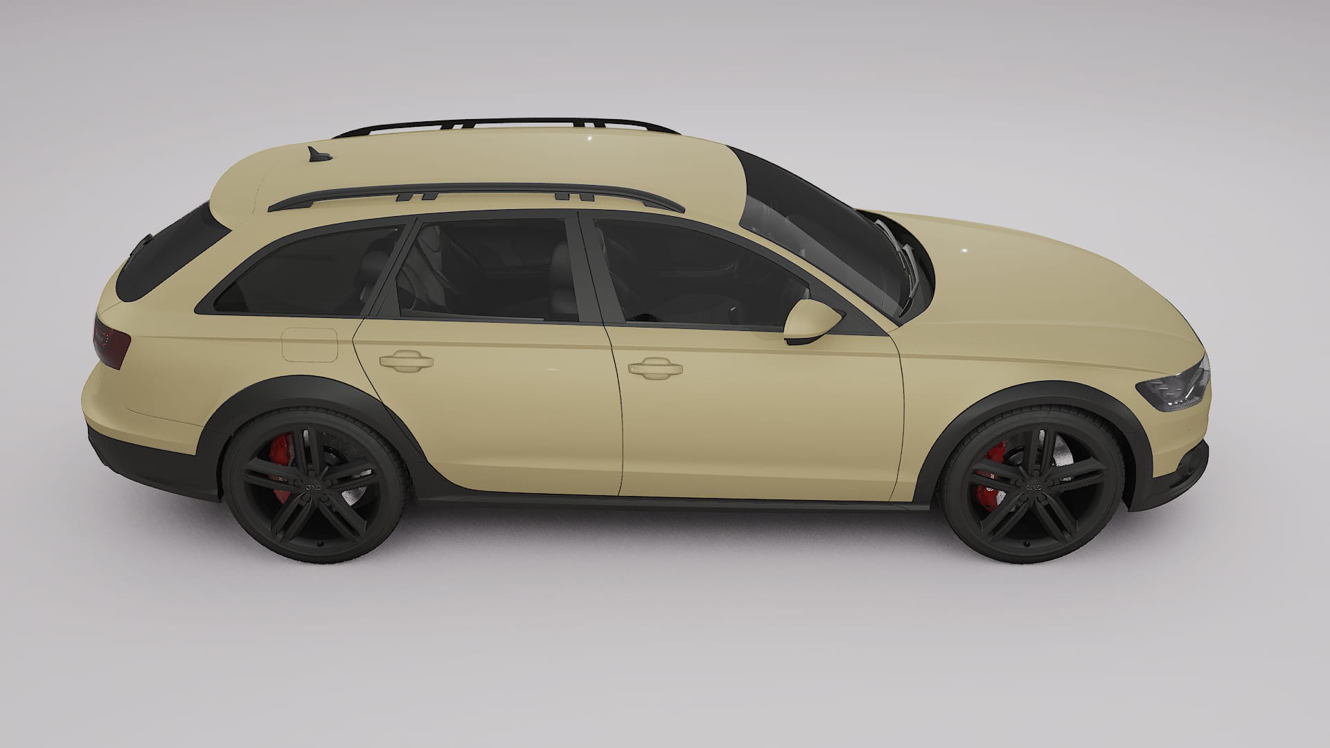 Audi A6 Allroad C7 prefacelift pre LCI TPU Lakbeschermingsfolie | SAND Kleurveranderende PPF – Volledig Voorgesneden Kit