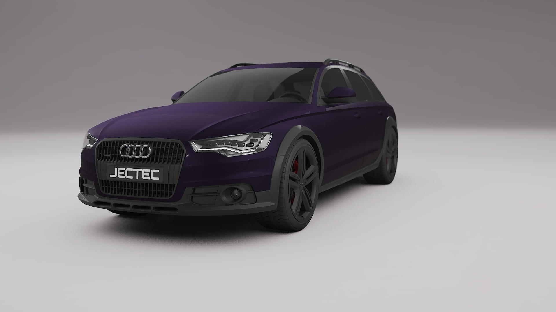 Audi A6 Allroad C7 prefacelift pre LCI TPU Lakbeschermingsfolie | VIOLET Kleurveranderende PPF – Volledig Voorgesneden Kit