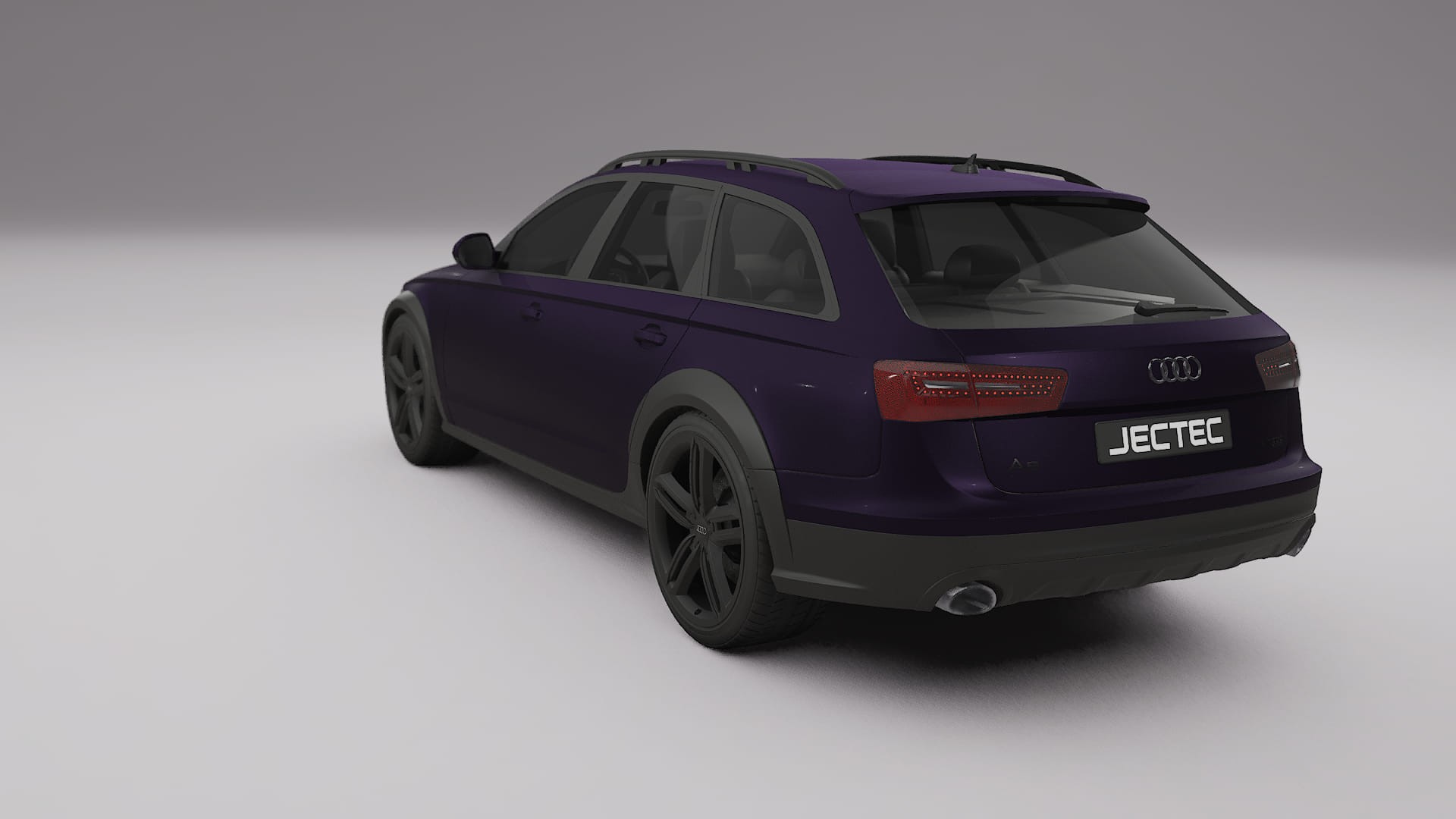 Audi A6 Allroad C7 prefacelift pre LCI TPU Lakbeschermingsfolie | VIOLET Kleurveranderende PPF – Volledig Voorgesneden Kit