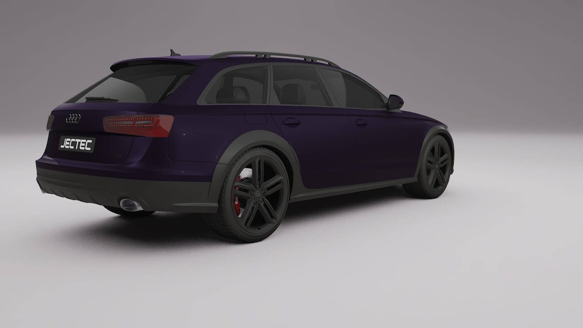 Audi A6 Allroad C7 prefacelift pre LCI TPU Lakbeschermingsfolie | VIOLET Kleurveranderende PPF – Volledig Voorgesneden Kit