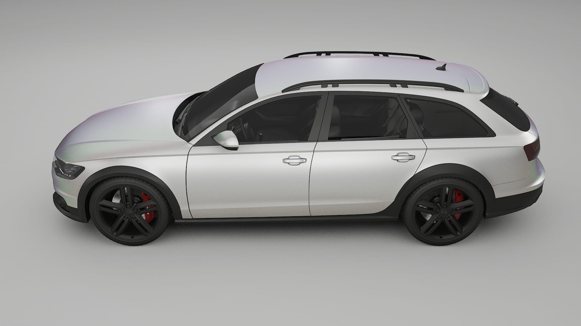 Audi A6 Allroad C7 prefacelift pre LCI TPU Lakbeschermingsfolie | NEBULA Kleurveranderende PPF – Volledig Voorgesneden Kit