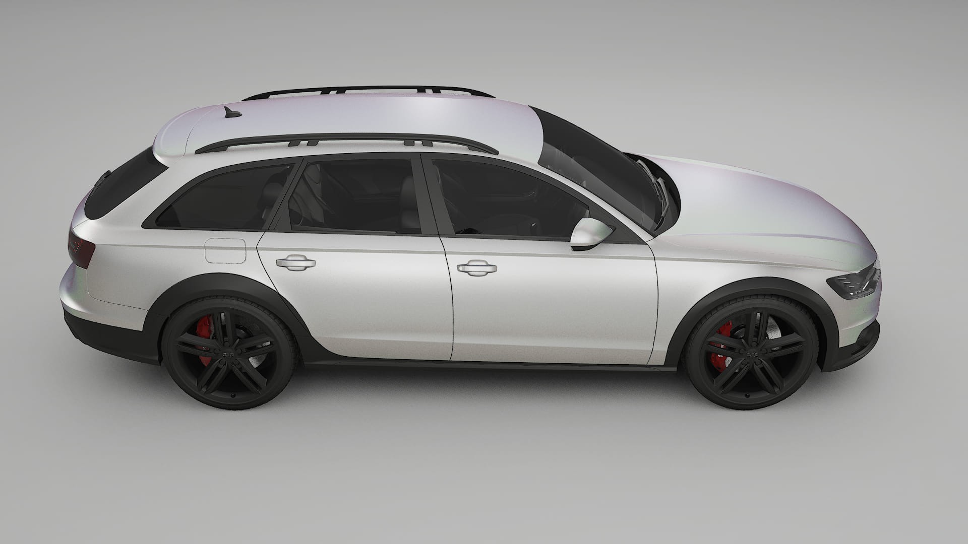 Audi A6 Allroad C7 prefacelift pre LCI TPU Lakbeschermingsfolie | NEBULA Kleurveranderende PPF – Volledig Voorgesneden Kit