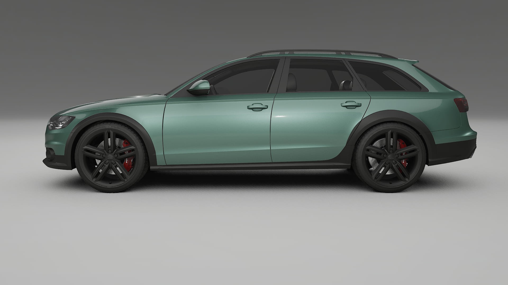 Audi A6 Allroad C7 prefacelift pre LCI TPU Lakbeschermingsfolie | EVERGREEN Kleurveranderende PPF – Volledig Voorgesneden Kit