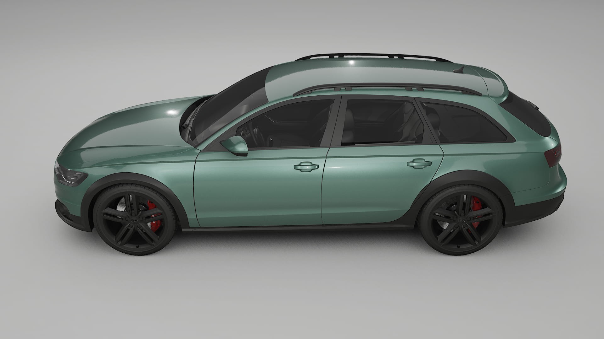 Audi A6 Allroad C7 prefacelift pre LCI TPU Lakbeschermingsfolie | EVERGREEN Kleurveranderende PPF – Volledig Voorgesneden Kit